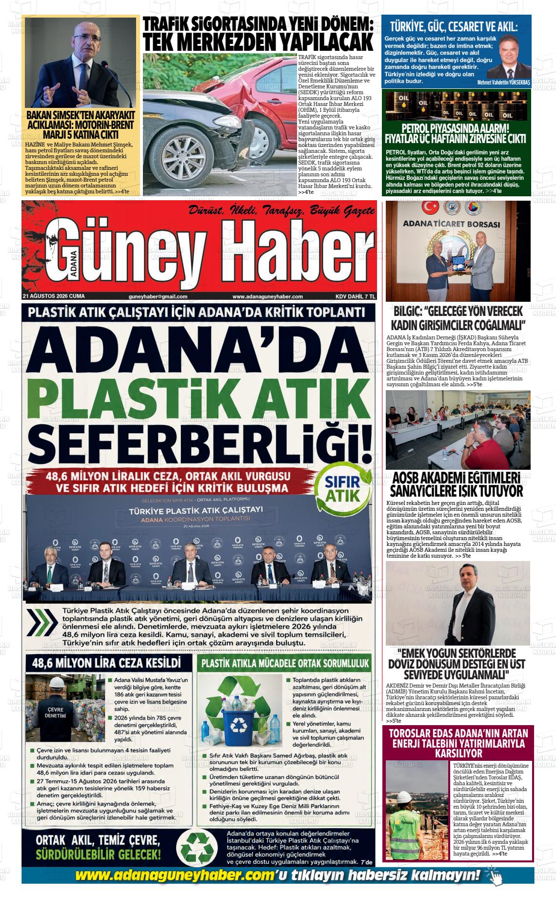 ADANA GÜNEY HABER