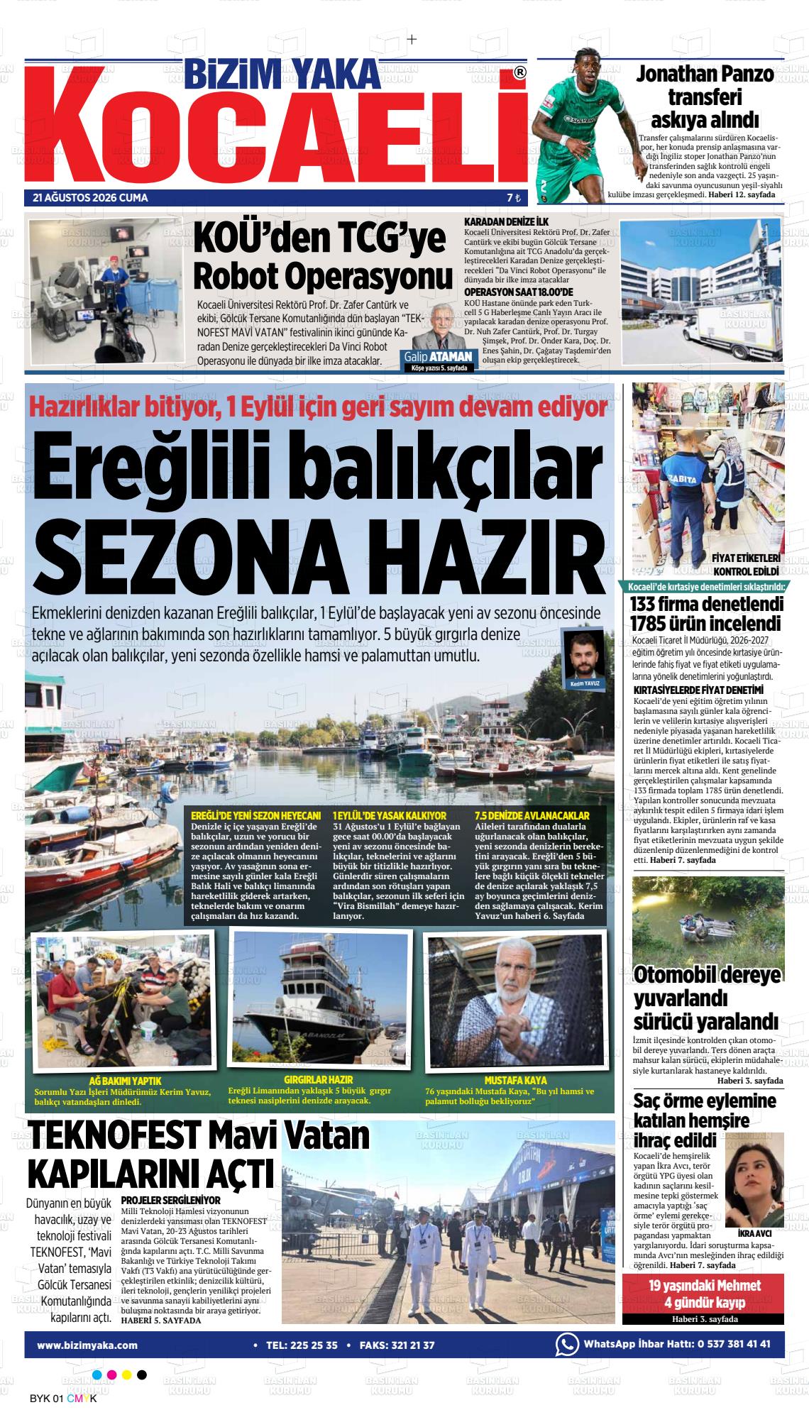 BİZİM YAKA KOCAELİ