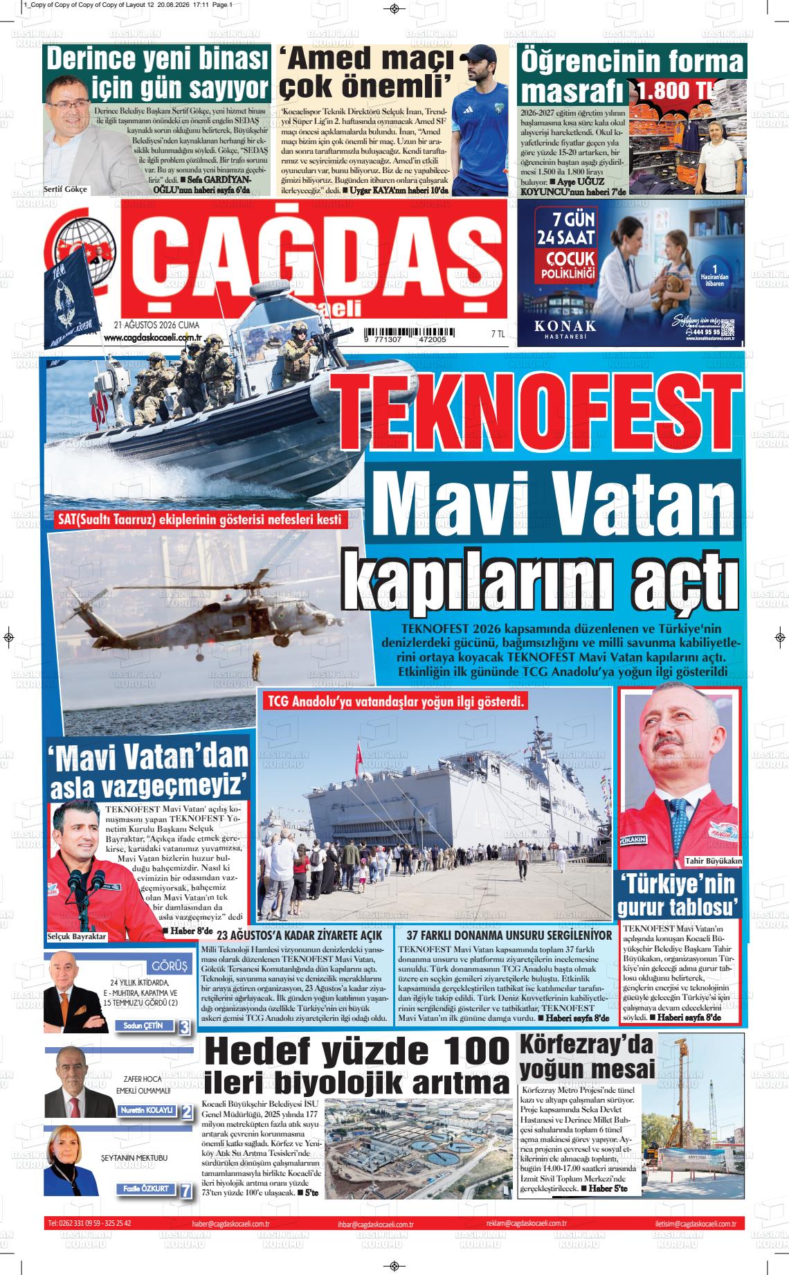 ÇAĞDAŞ KOCAELİ