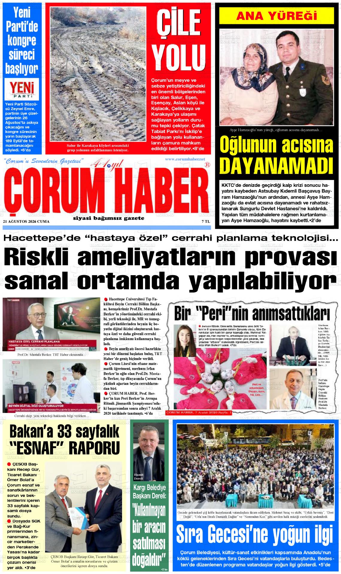 ÇORUM HABER