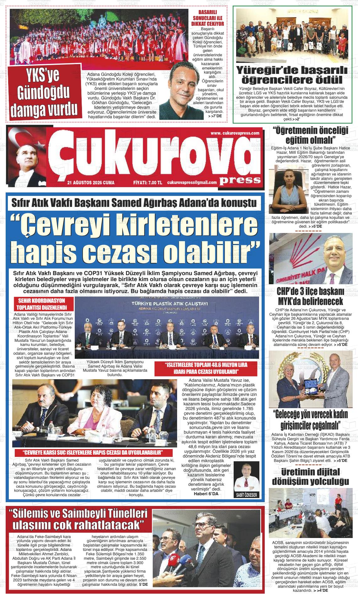 ÇUKUROVA PRESS
