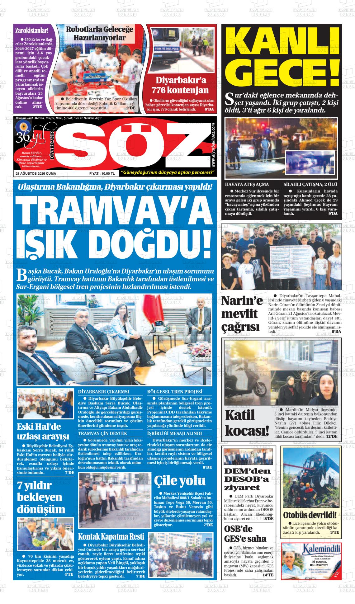 DİYARBAKIR SÖZ