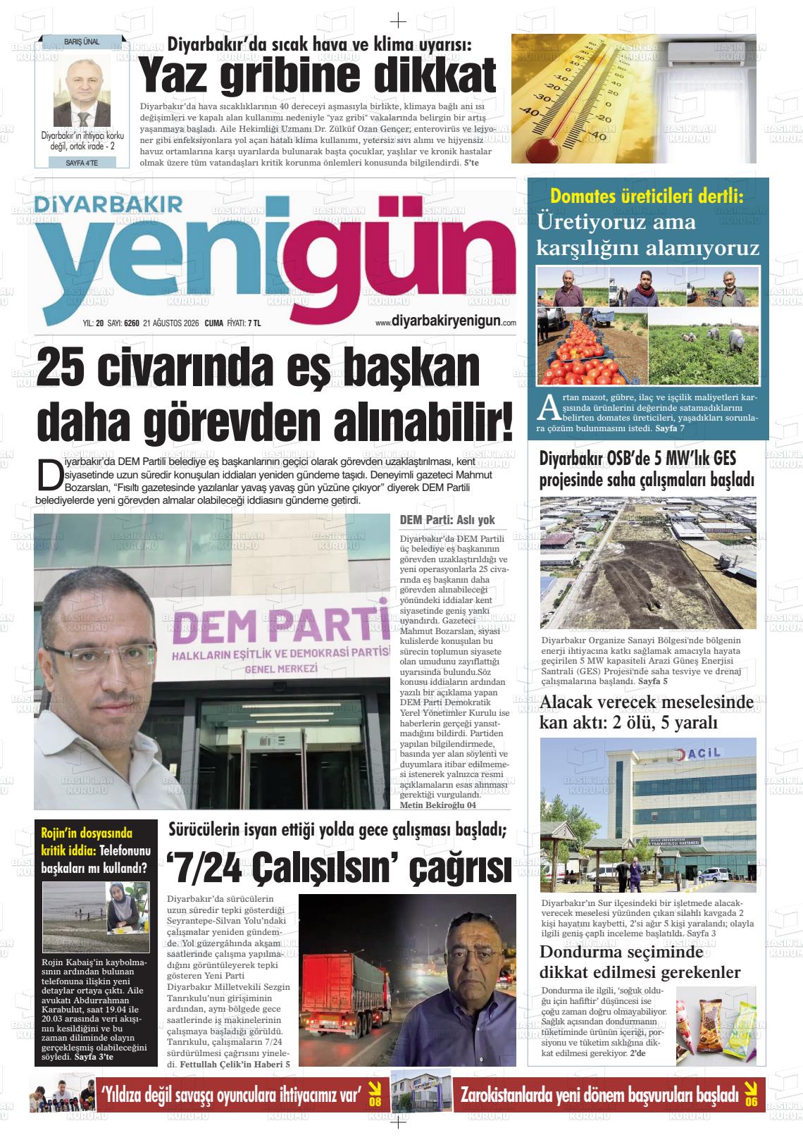 DİYARBAKIR YENİGÜN