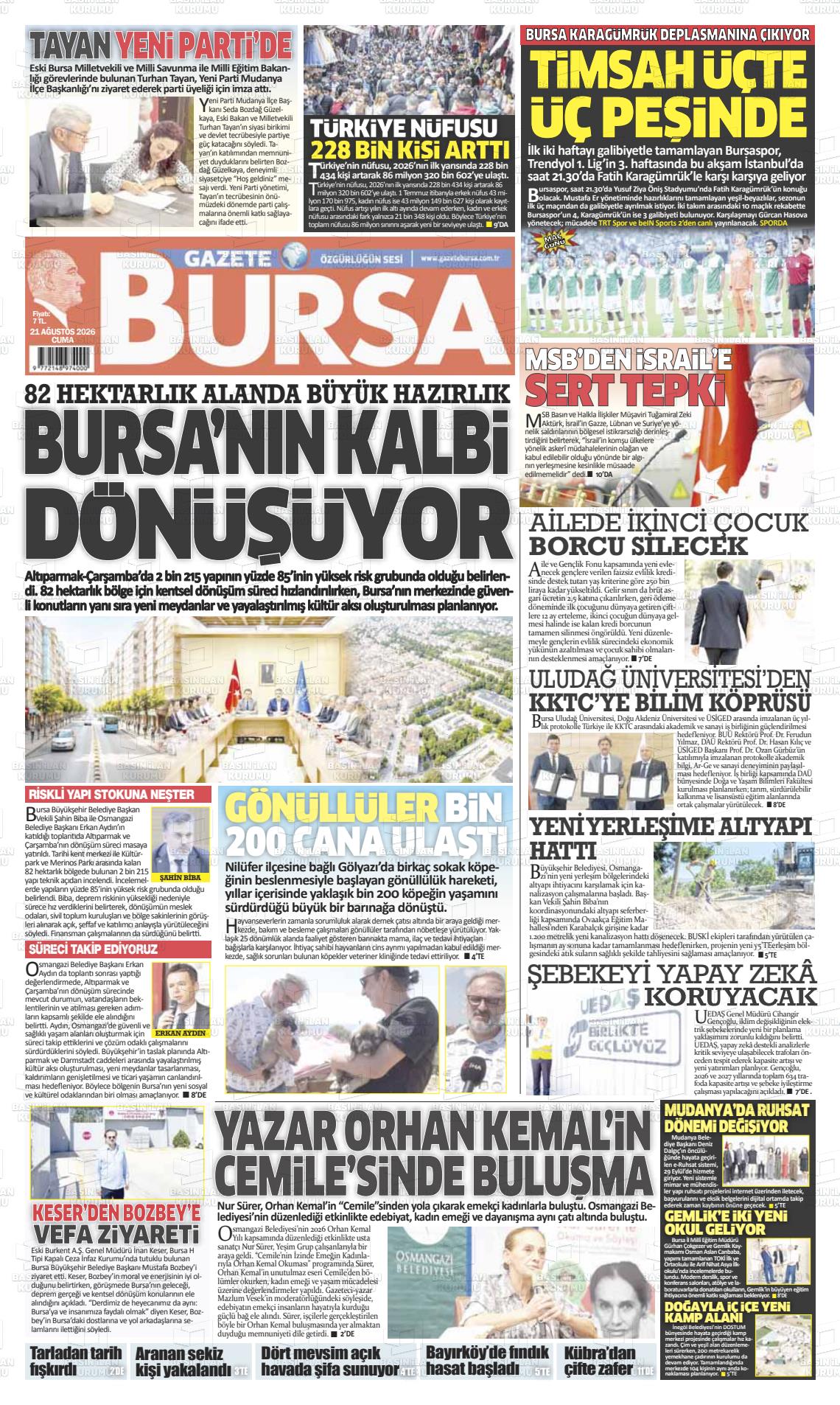 GAZETE BURSA