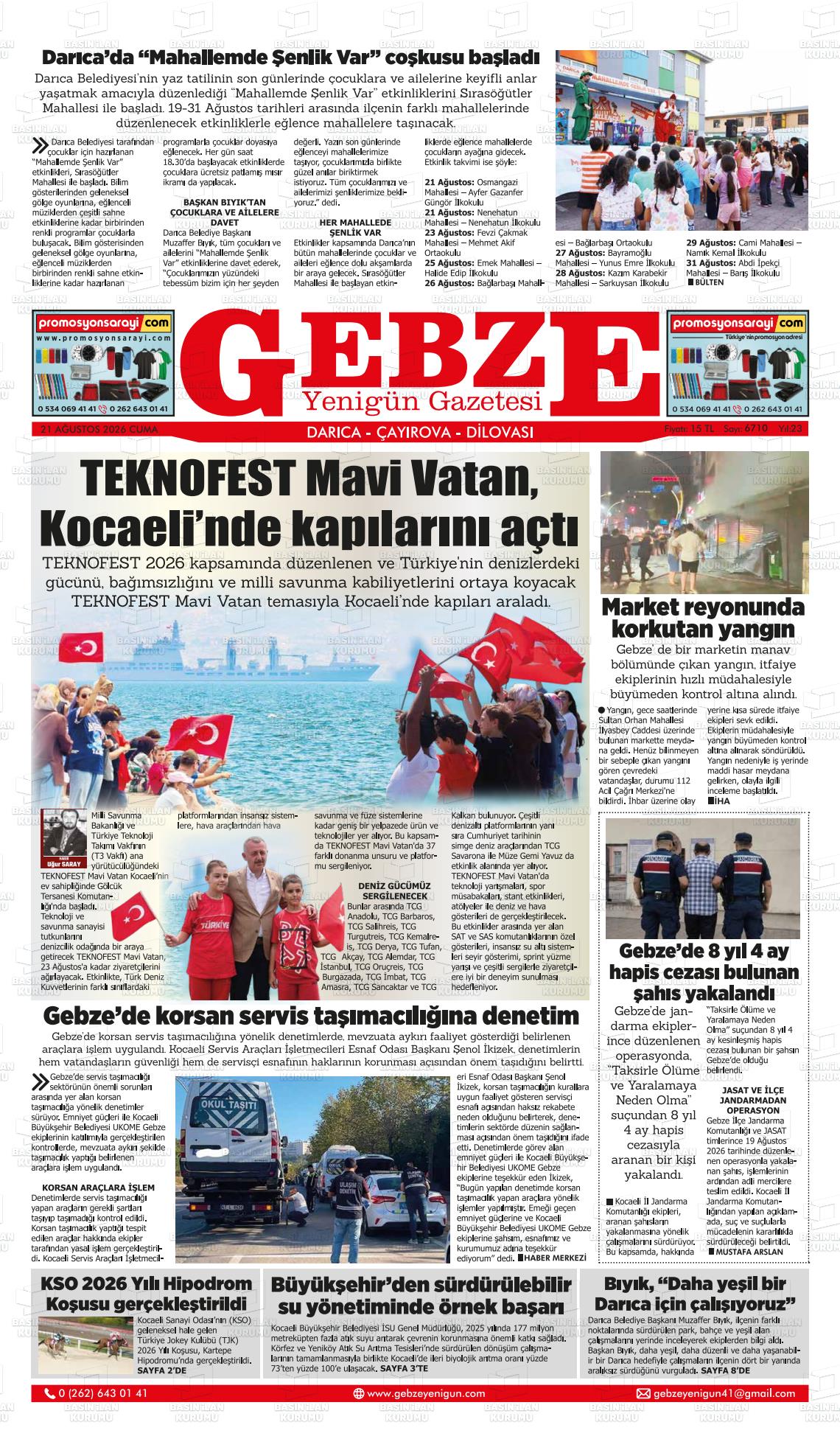 GEBZE YENİGÜN