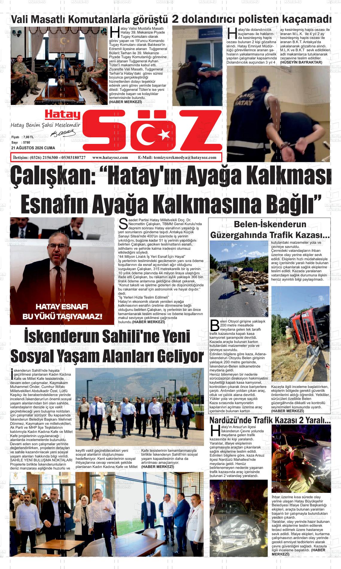 HATAY SÖZ
