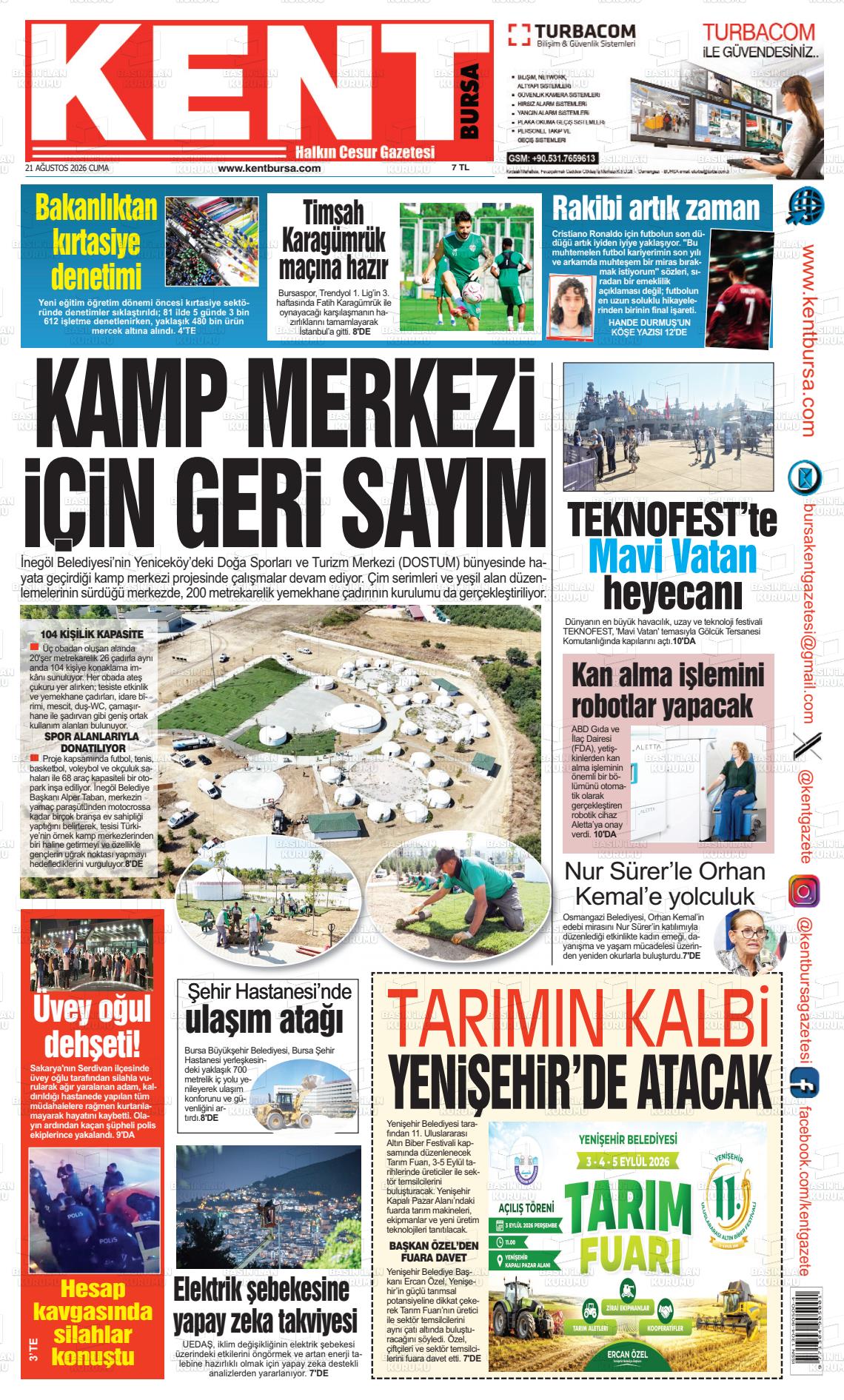 KENT BURSA