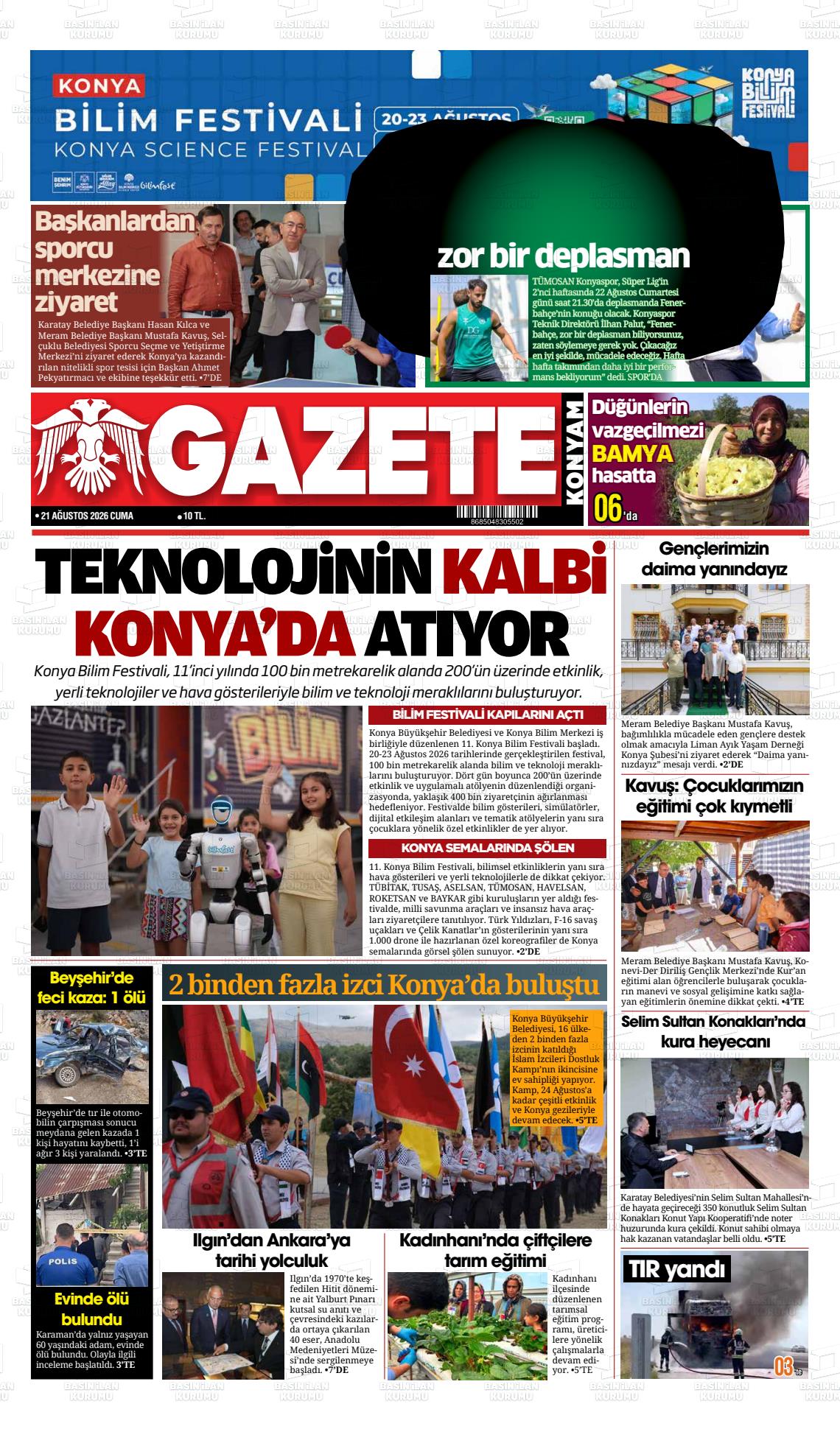 GAZETE KONYAM