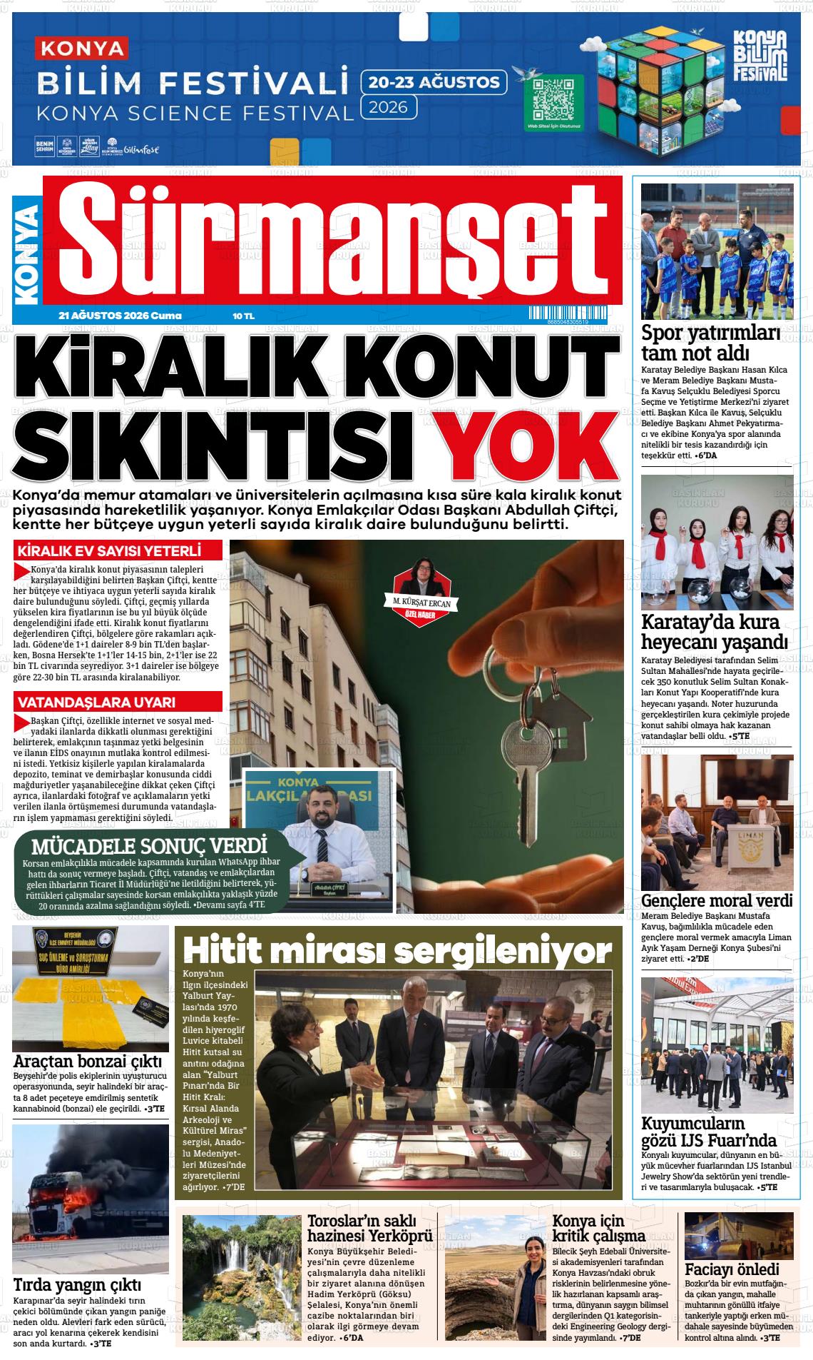 KONYA SÜRMANŞET