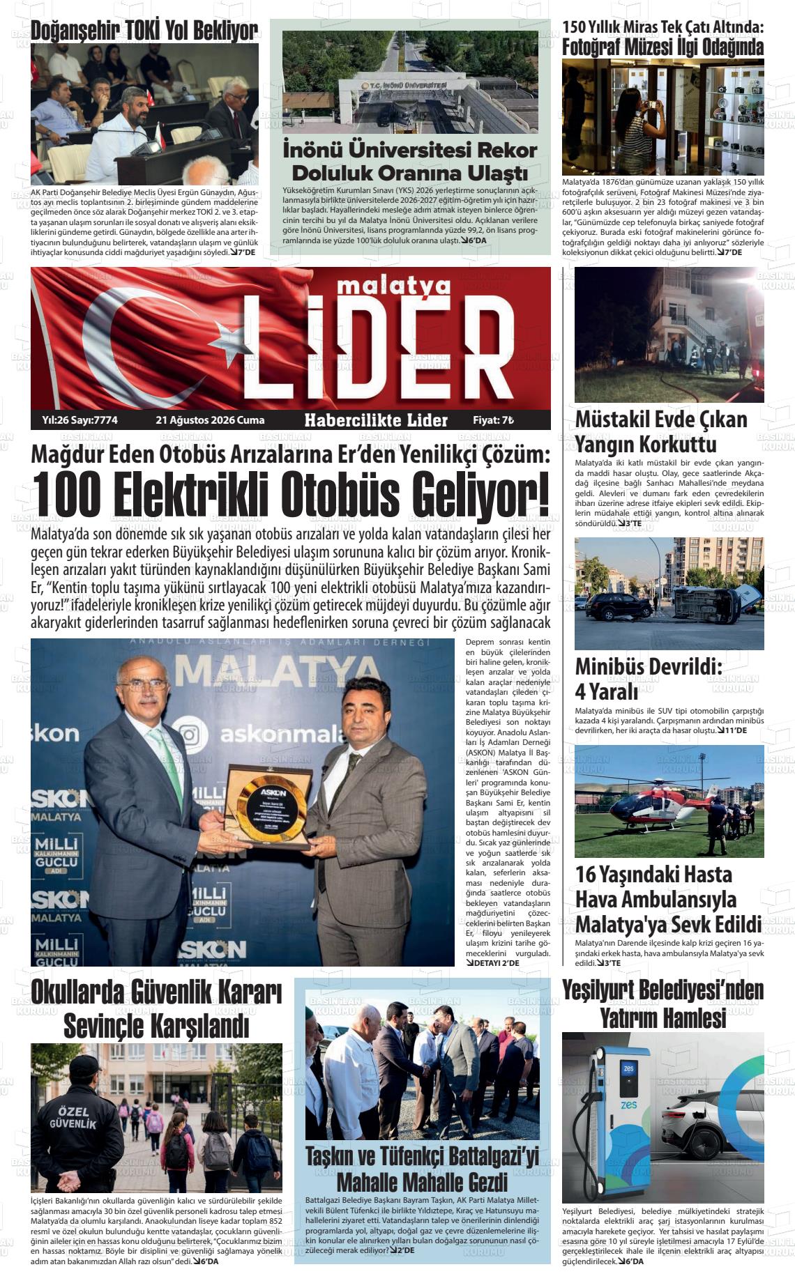 MALATYA LİDER
