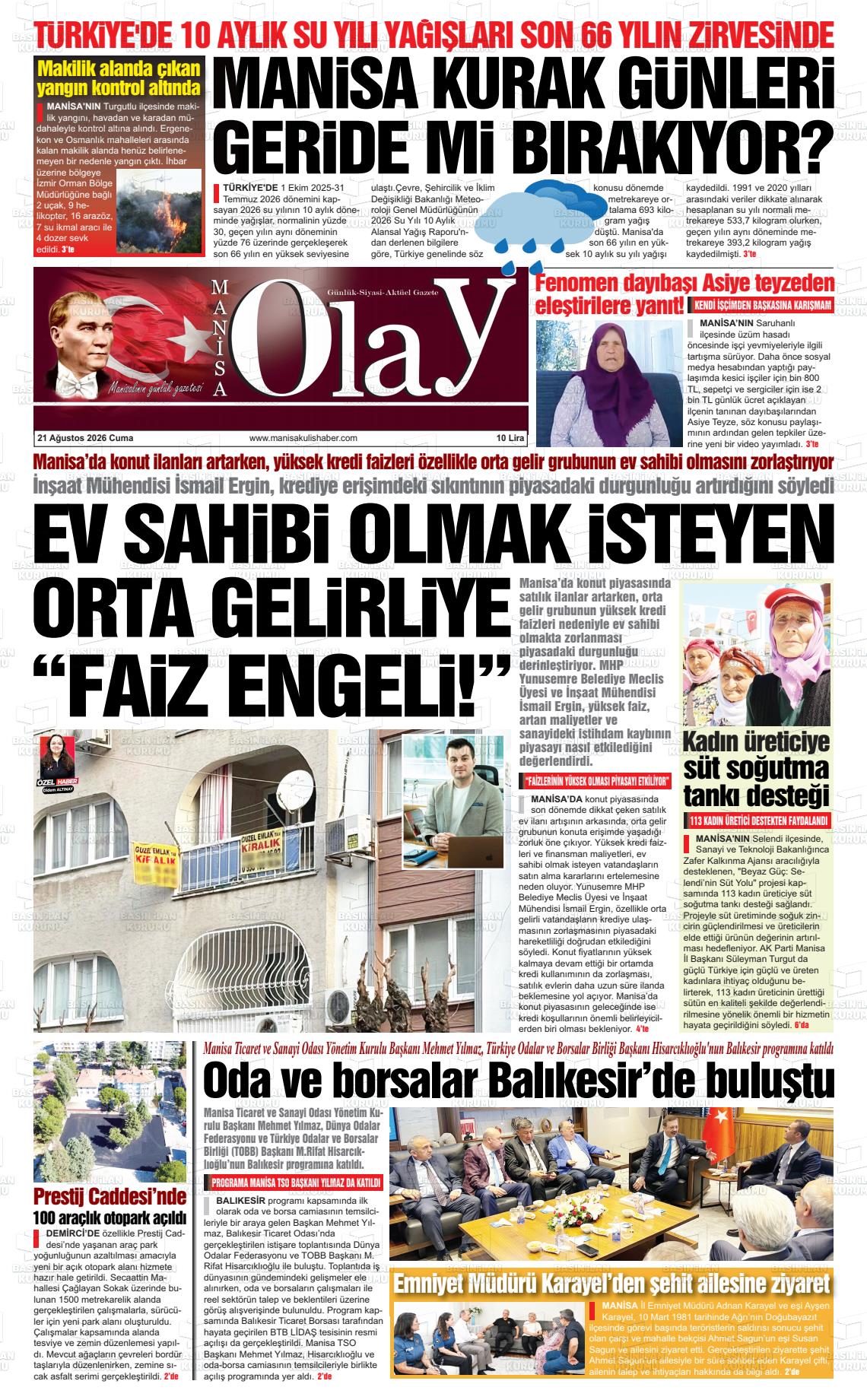 MANİSA OLAY