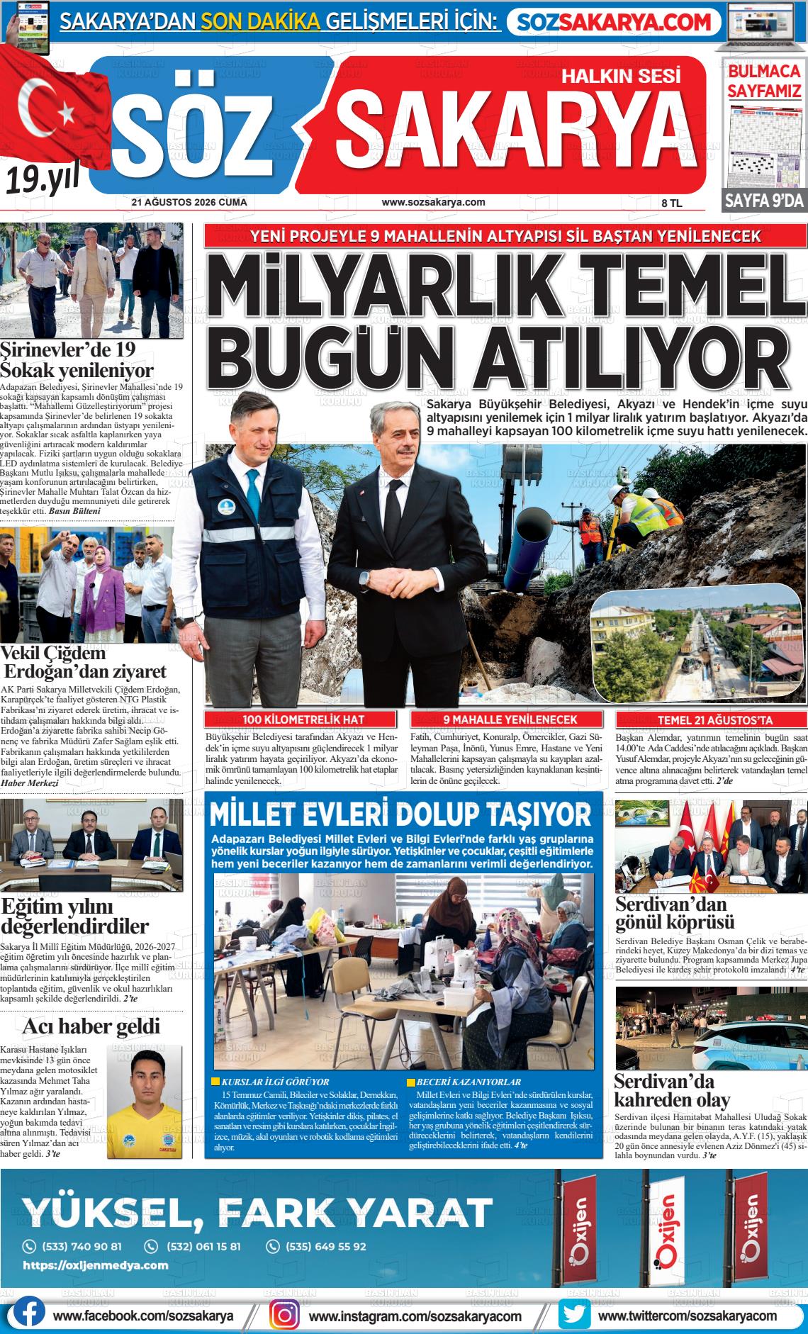 SÖZ SAKARYA