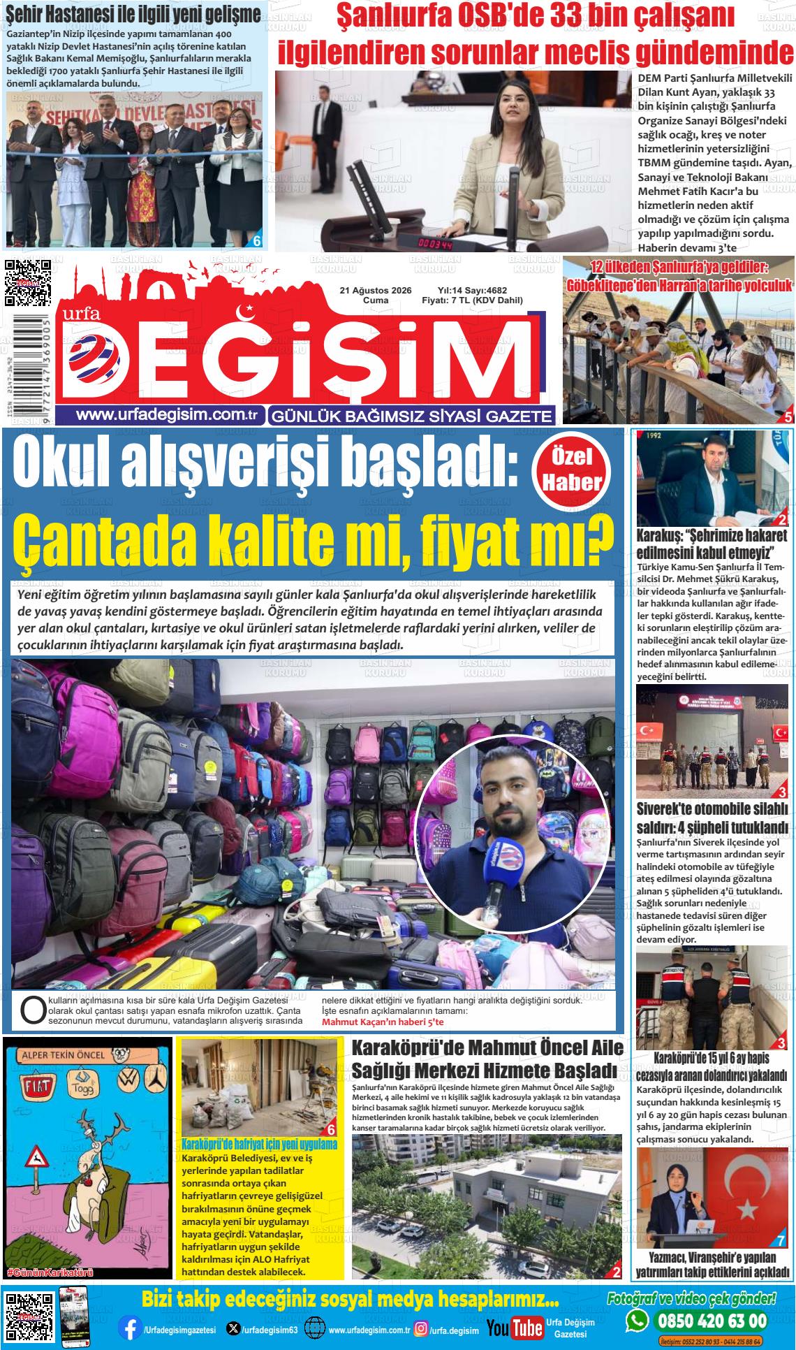 URFA DEĞİŞİM
