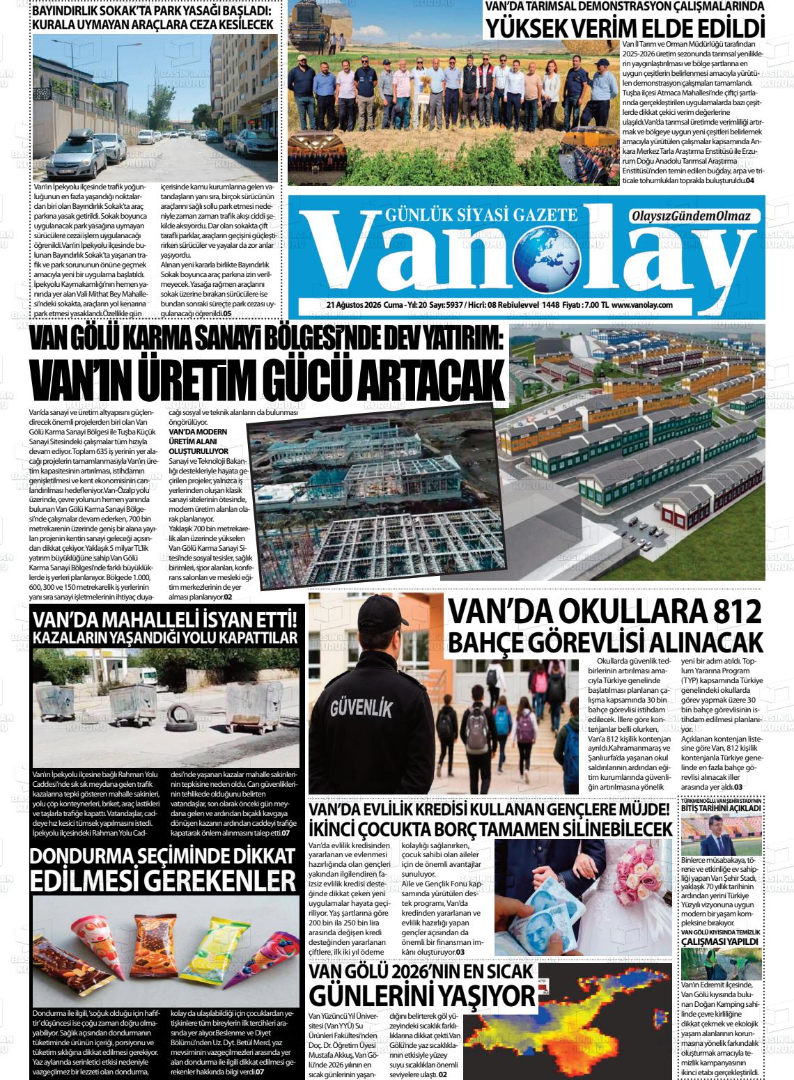 VAN OLAY