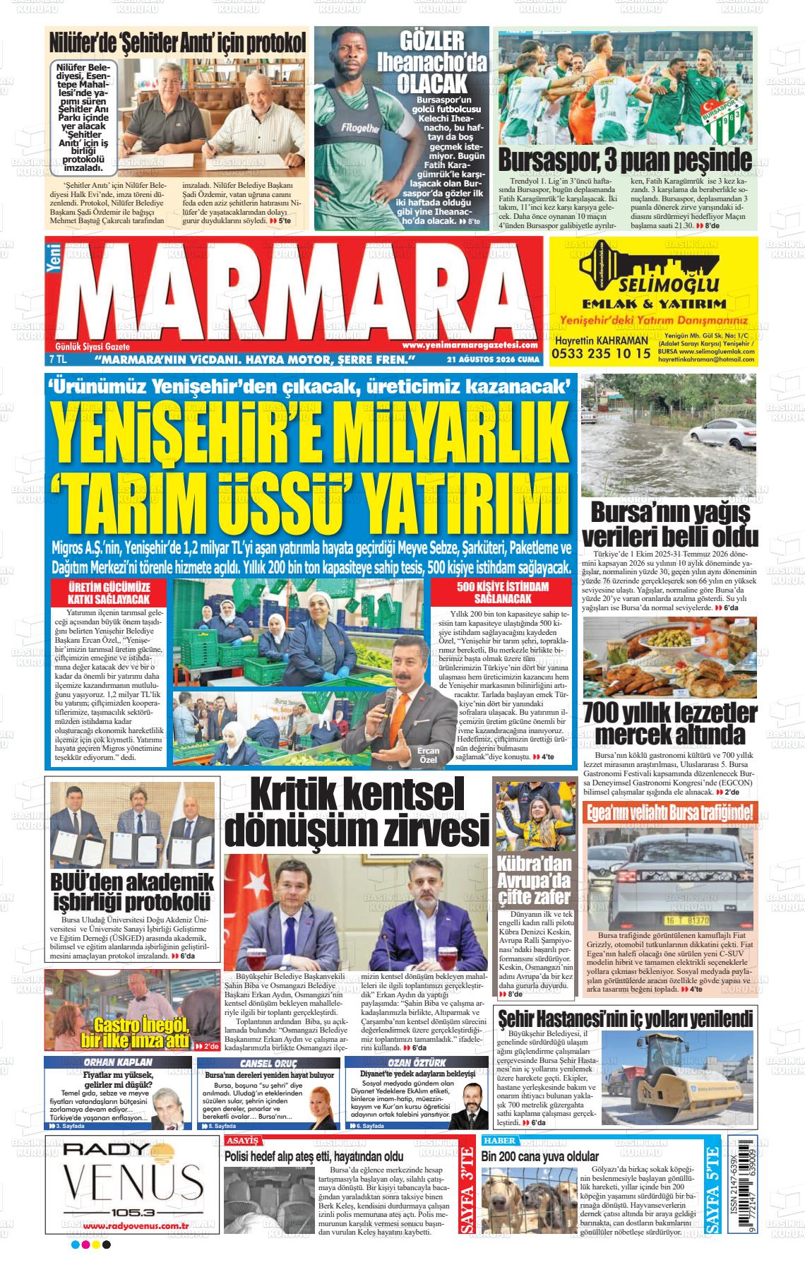 YENİ MARMARA
