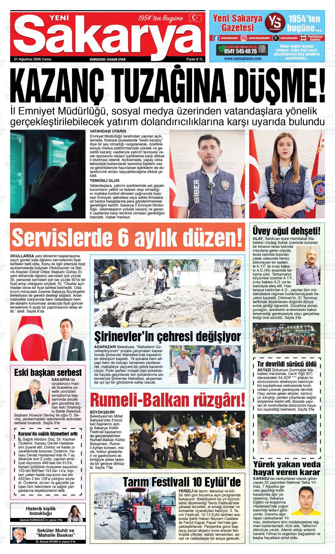 YENİ SAKARYA