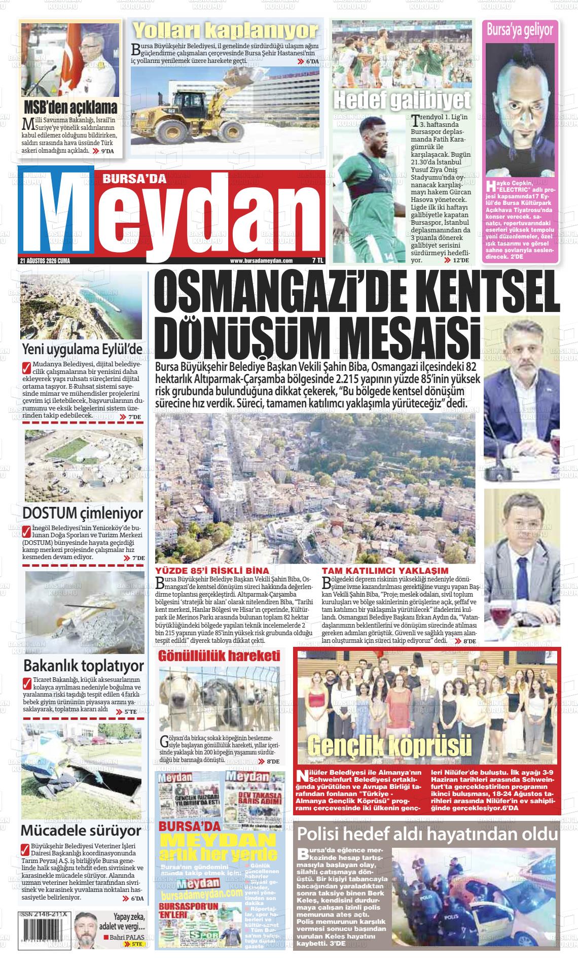 BURSA'DA MEYDAN