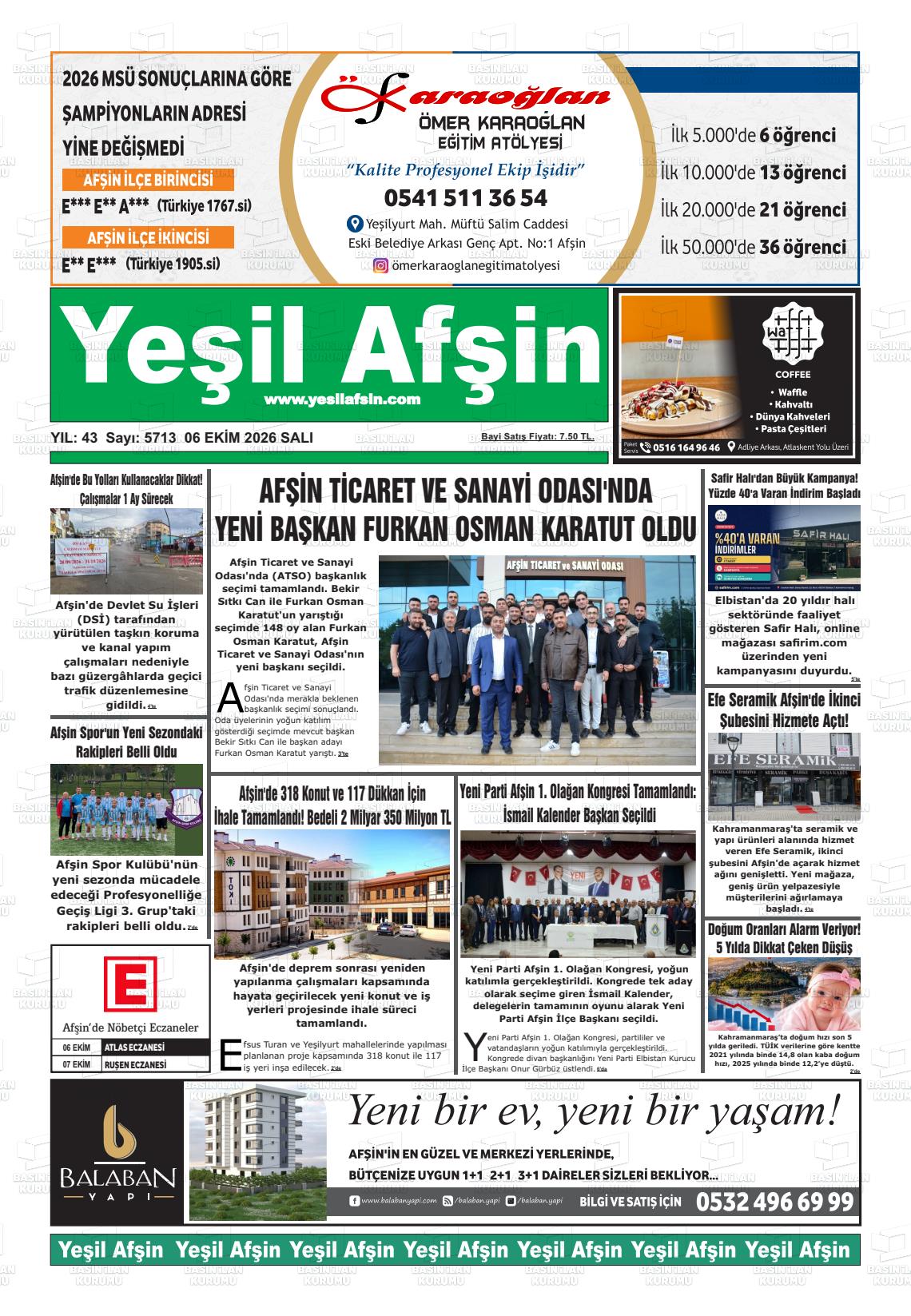 YEŞİL AFŞİN