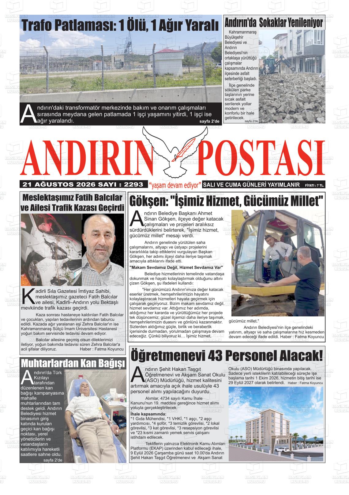 ANDIRIN POSTASI