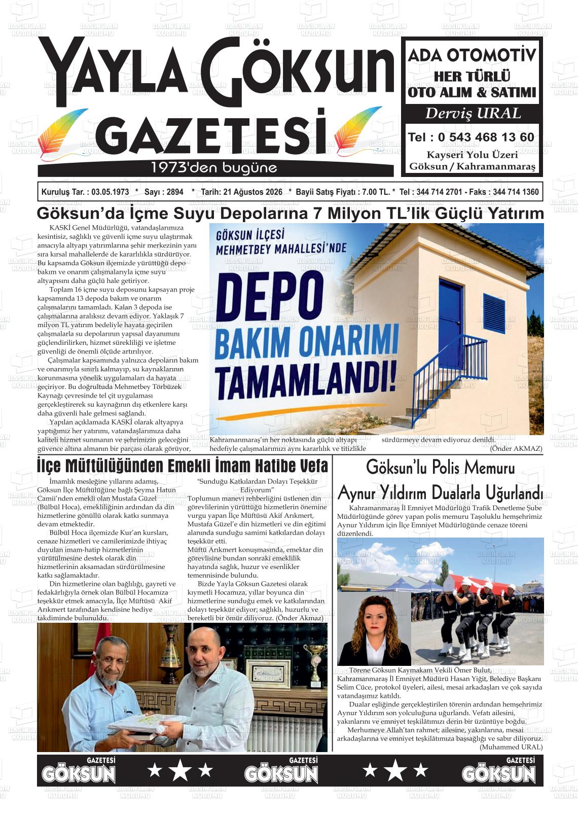 YAYLA GÖKSUN