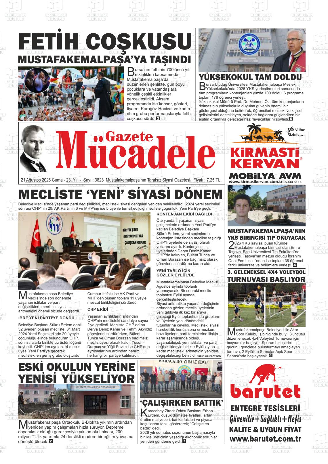 MÜCADELE