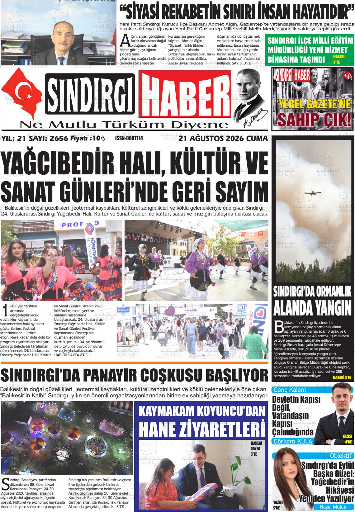 SINDIRGI HABER