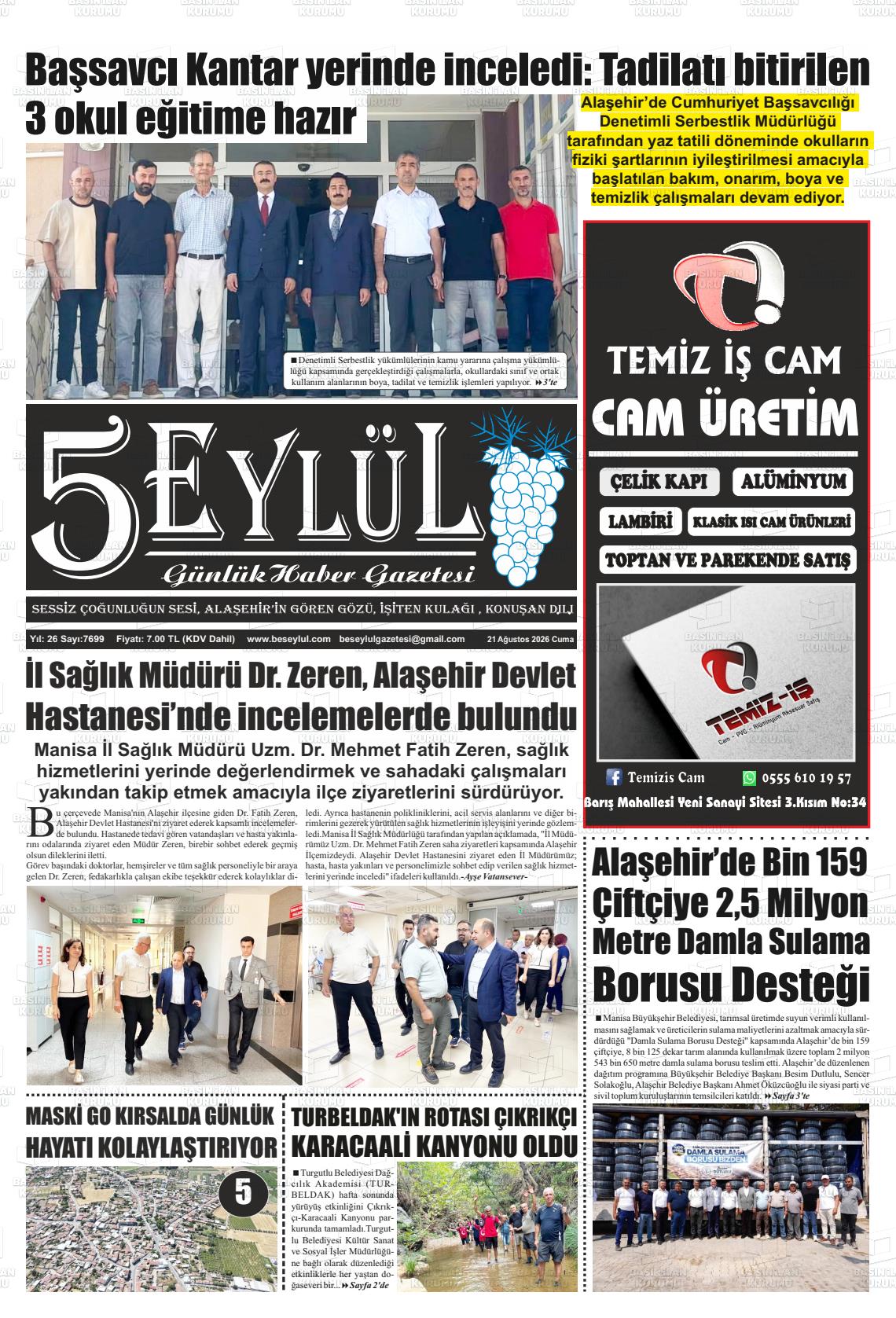 ALAŞEHİR 5 EYLÜL