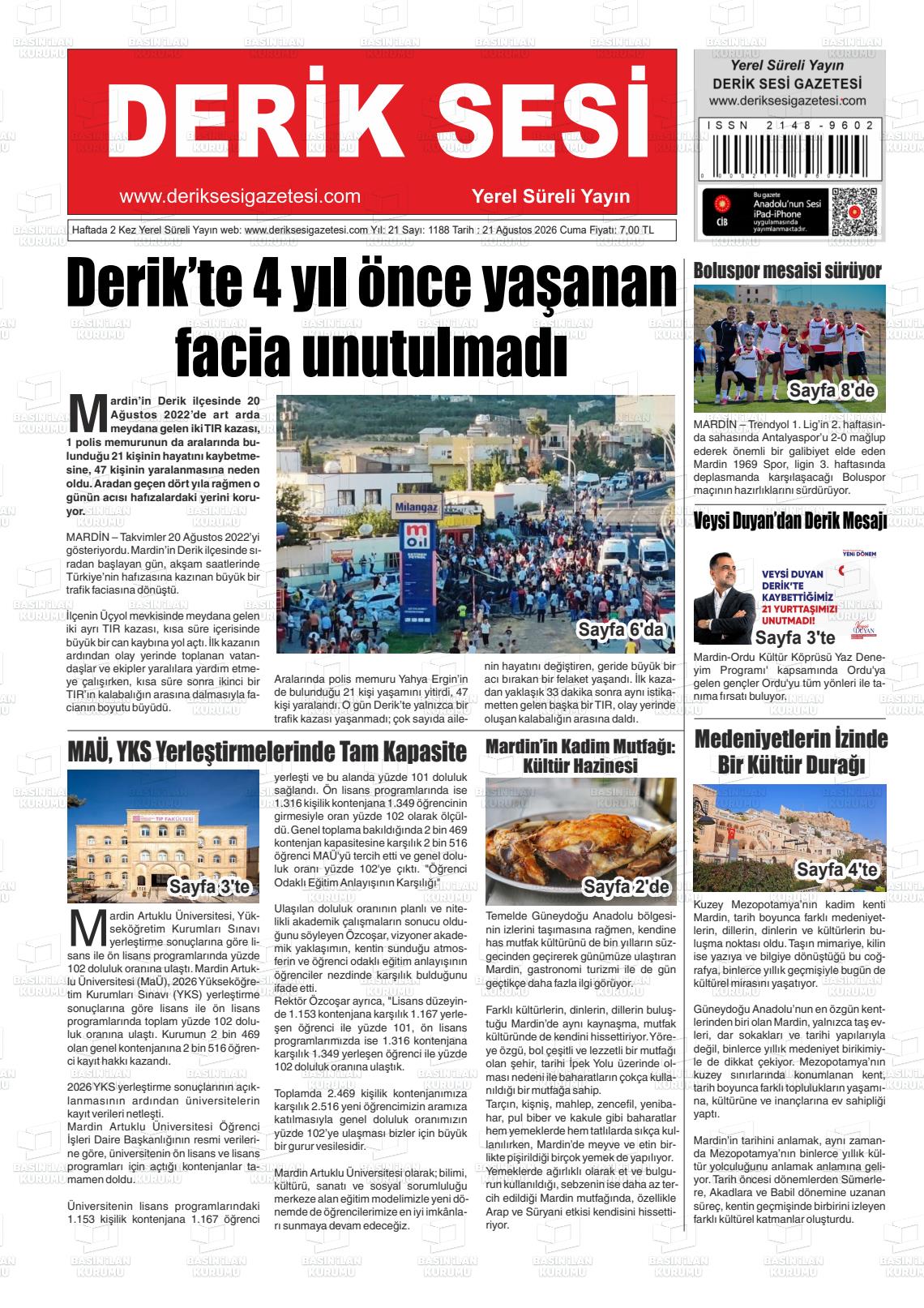 DERİK SESİ