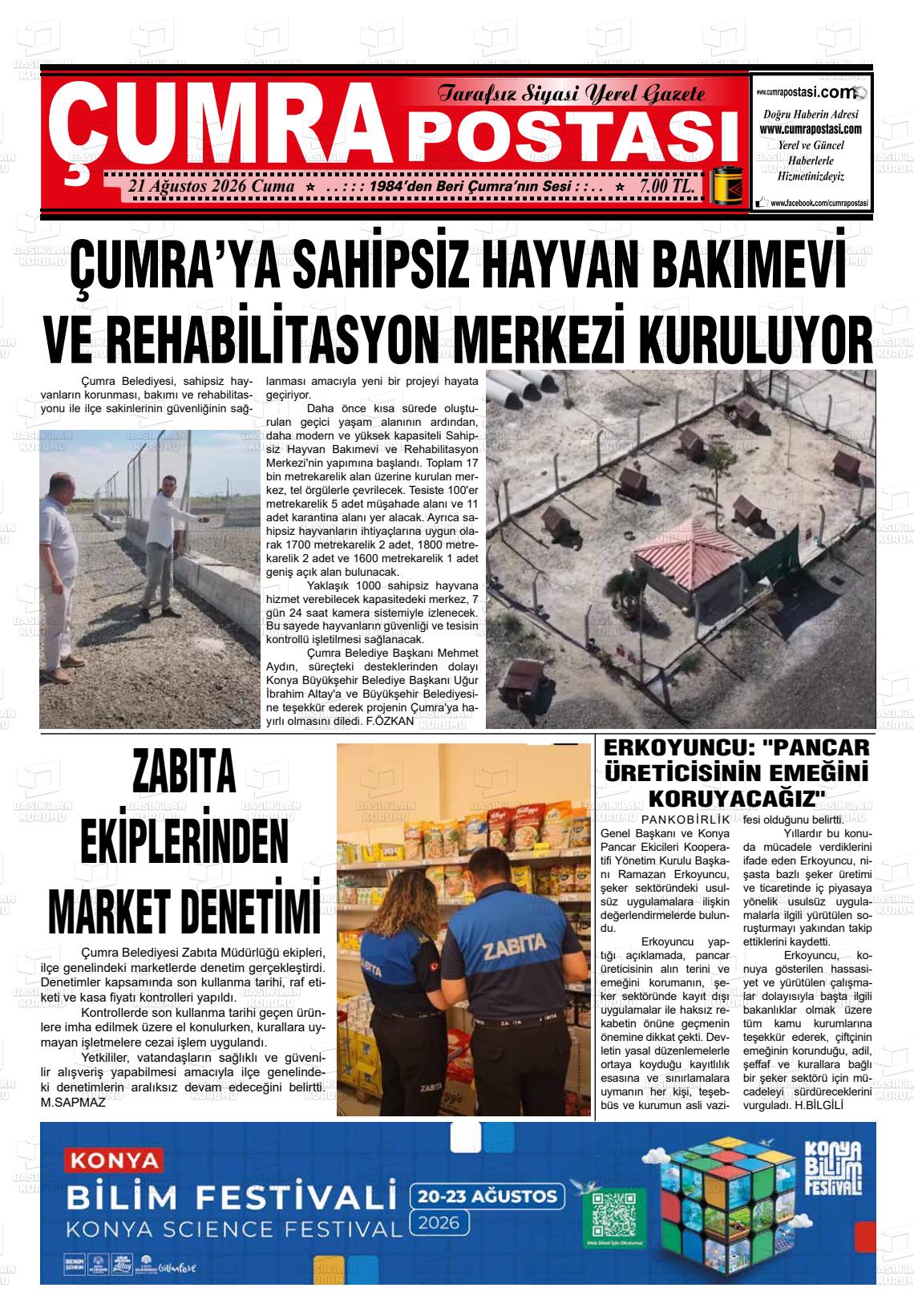 ÇUMRA POSTASI