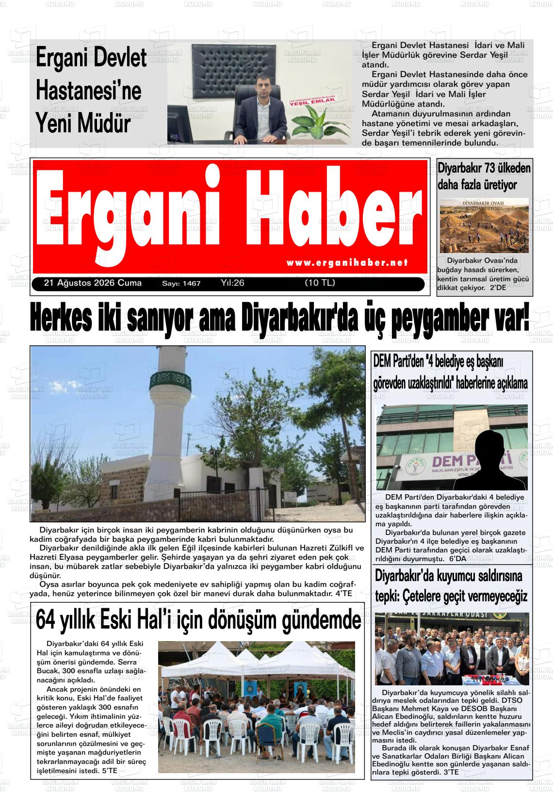 ERGANİ HABER