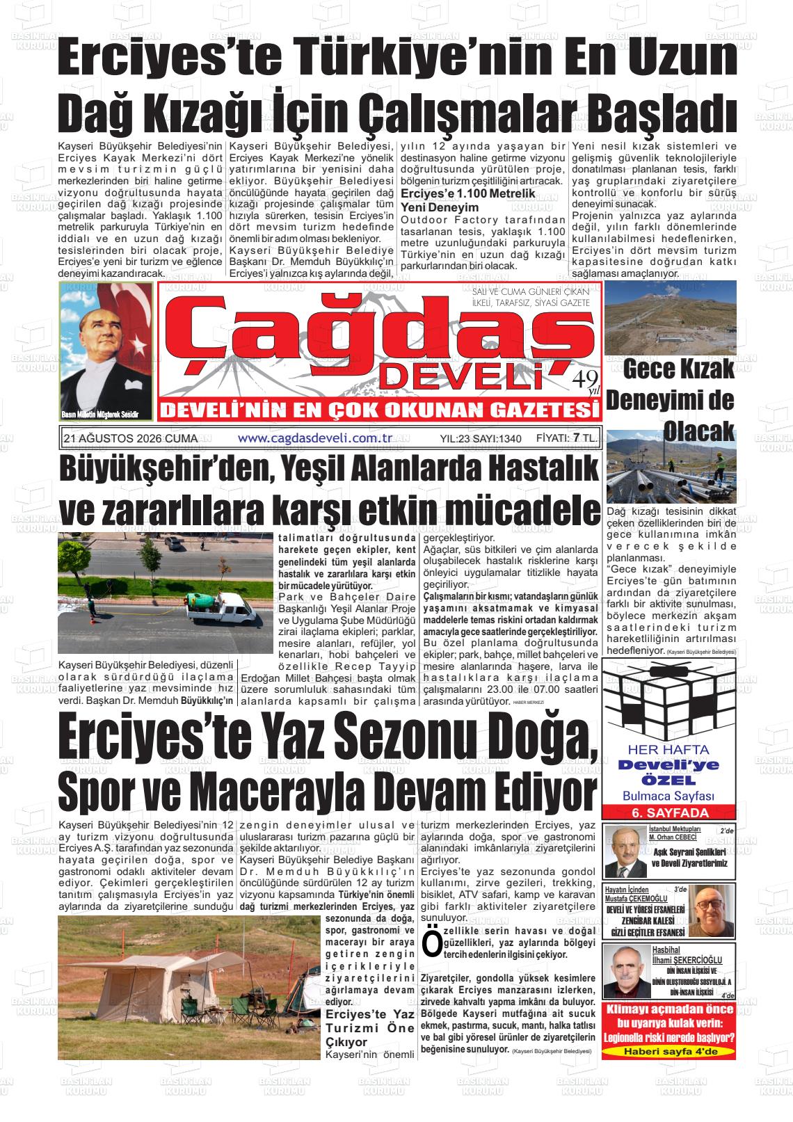 ÇAĞDAŞ DEVELİ