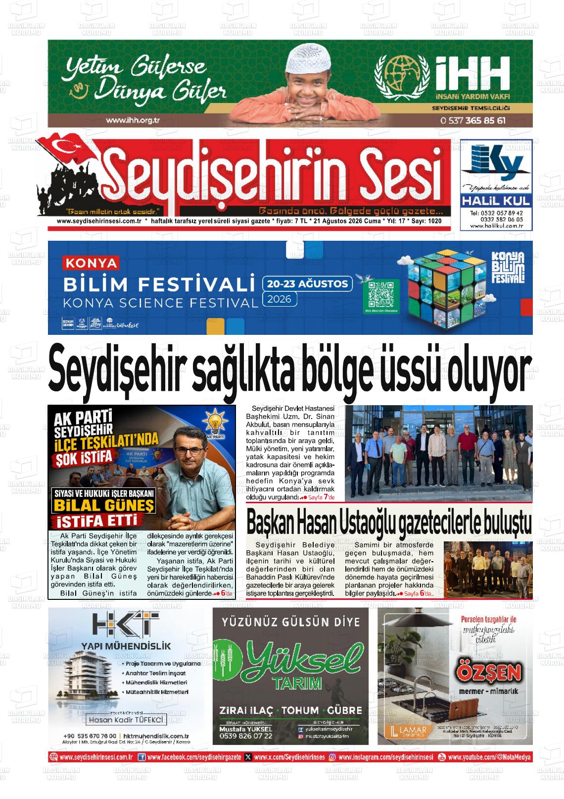 SEYDİŞEHİR'İN SESİ