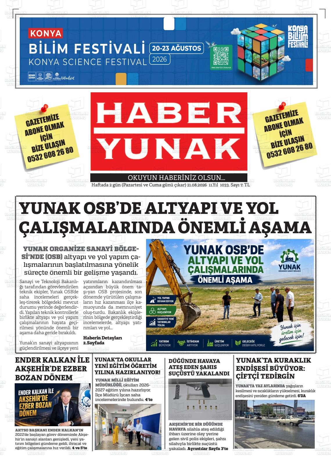 HABER YUNAK