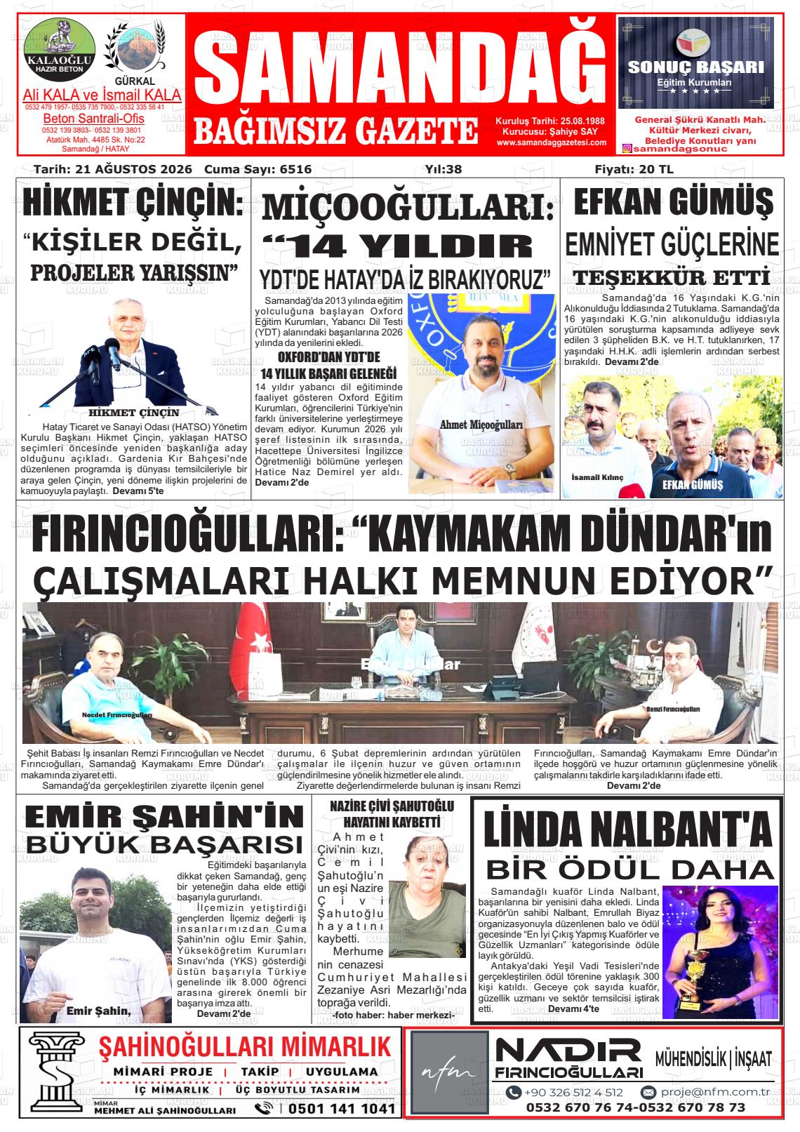 SAMANDAĞ