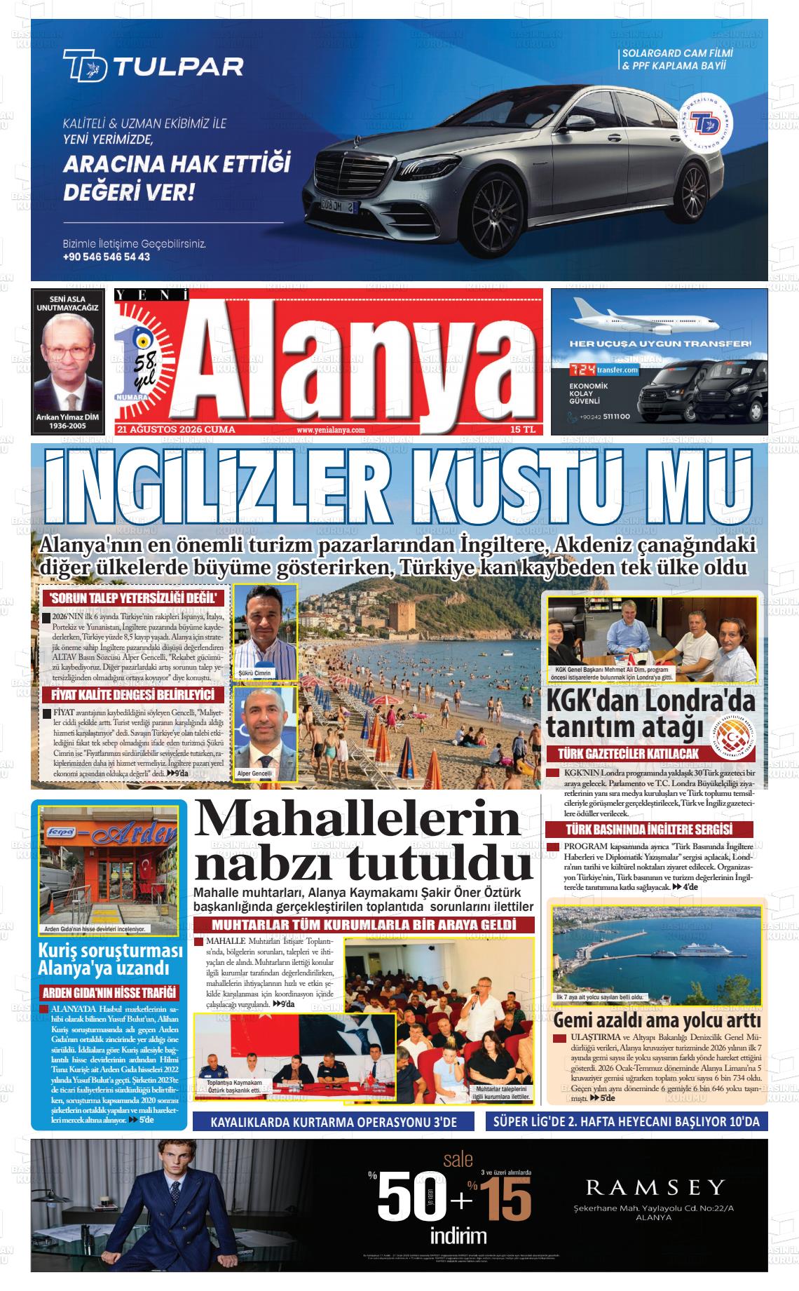 YENİ ALANYA