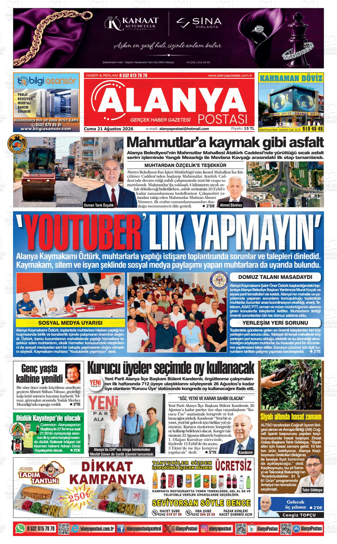 ALANYA POSTASI