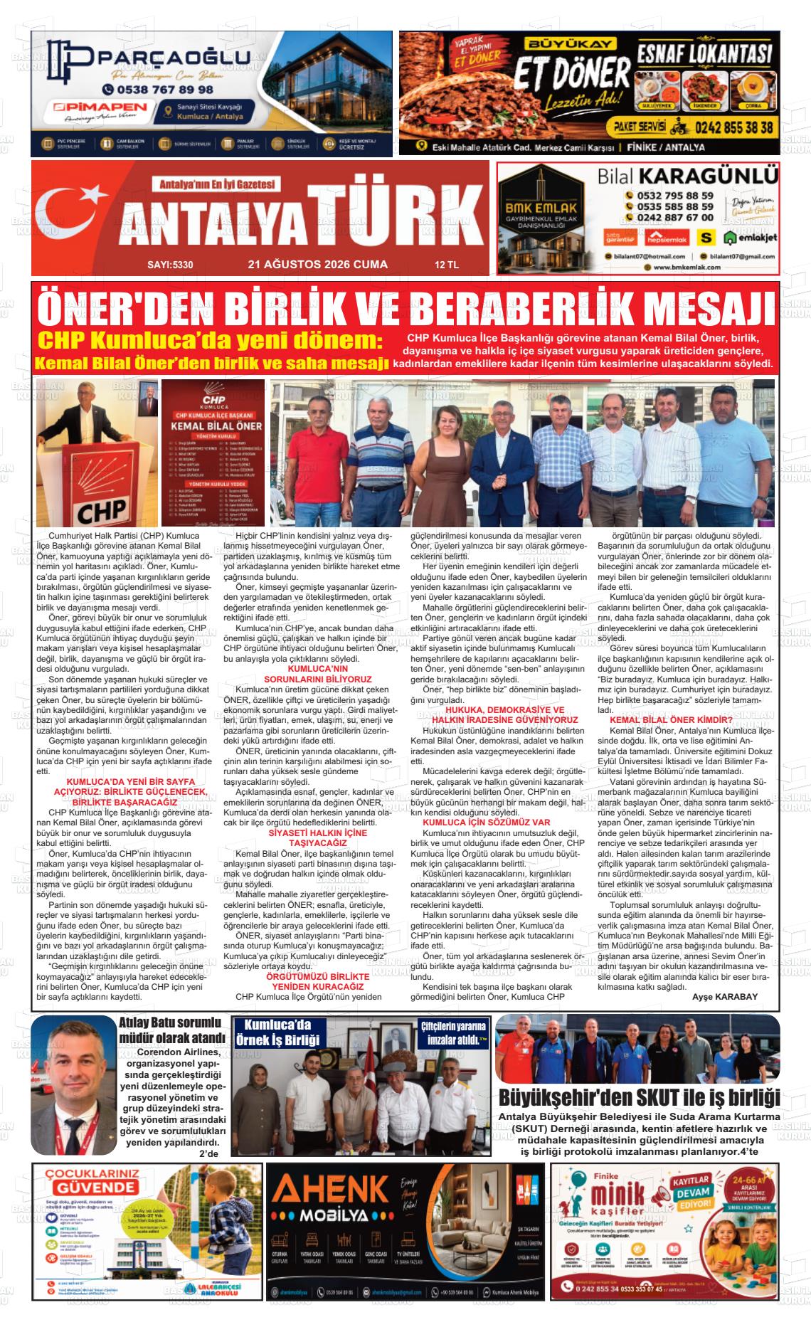 ANTALYA TÜRK