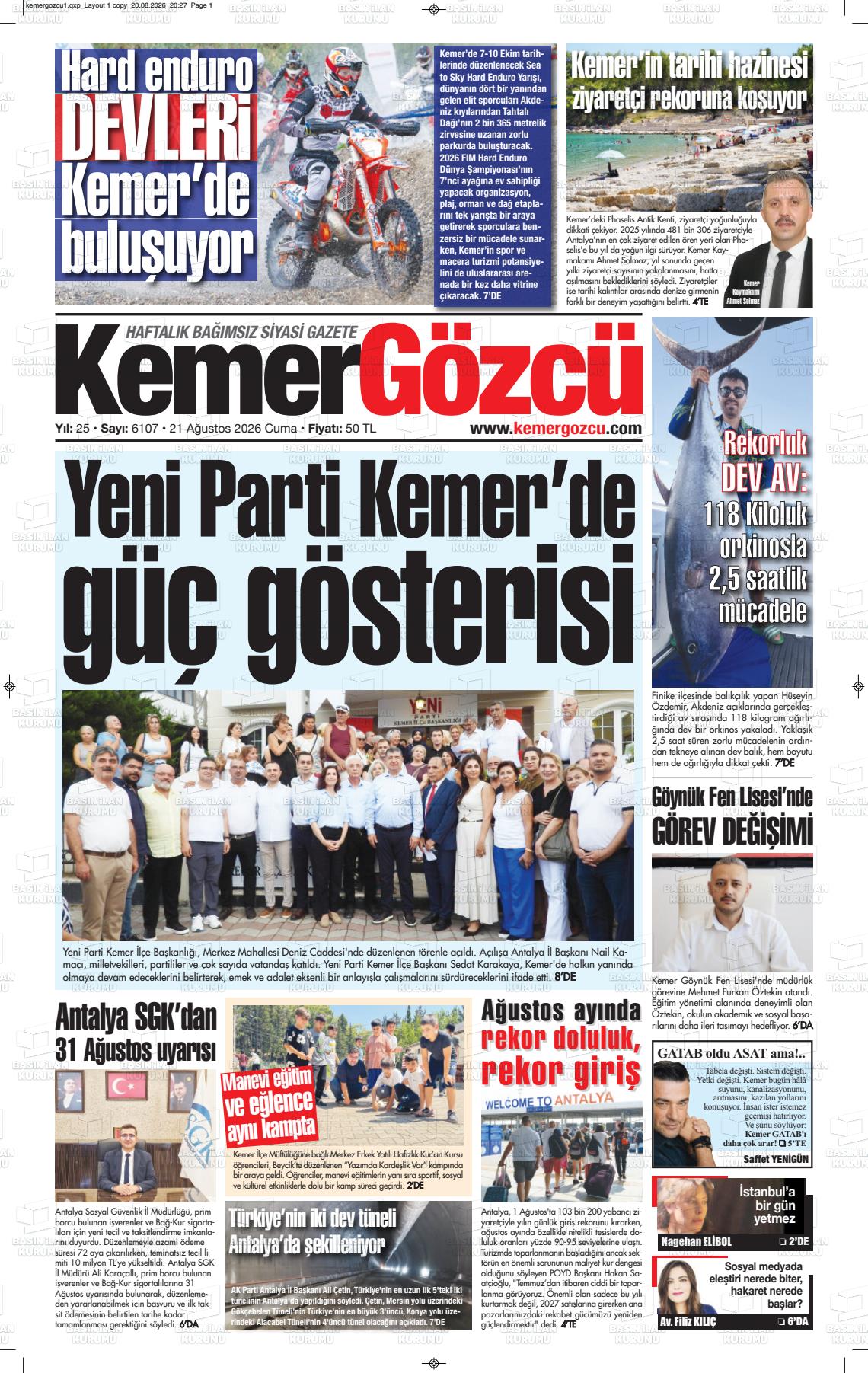 KEMER GÖZCÜ