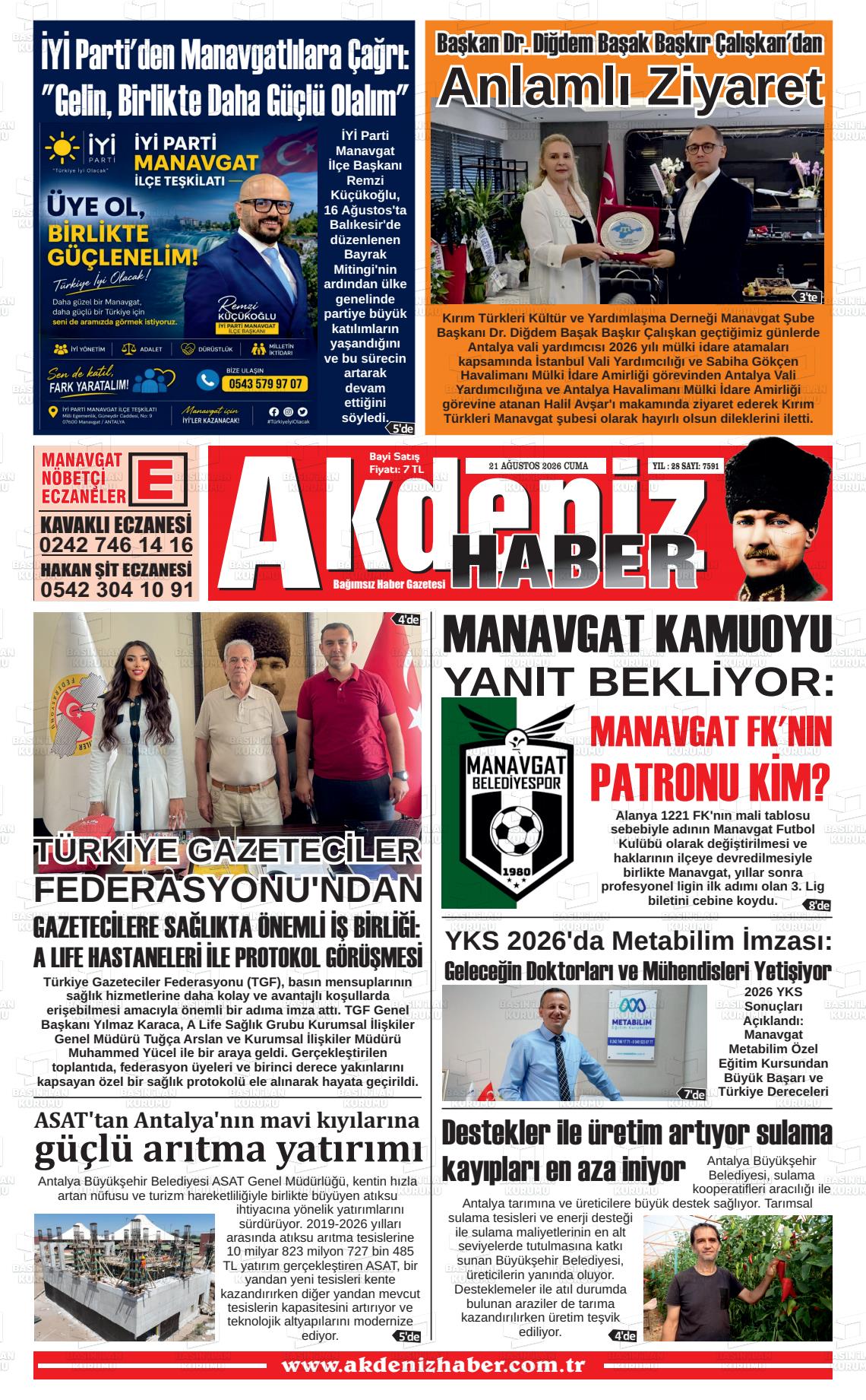 AKDENİZ HABER