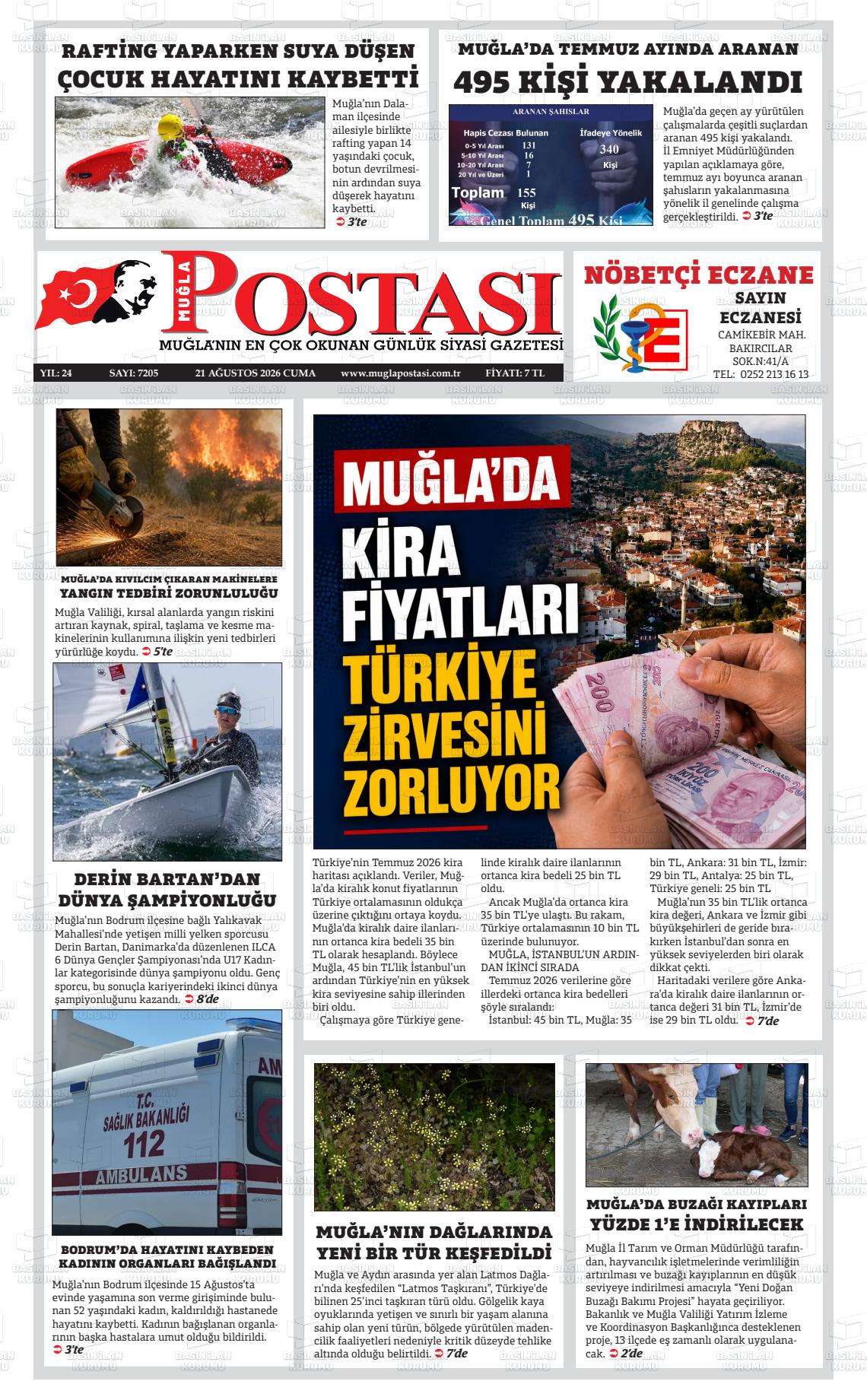 MUĞLA POSTASI