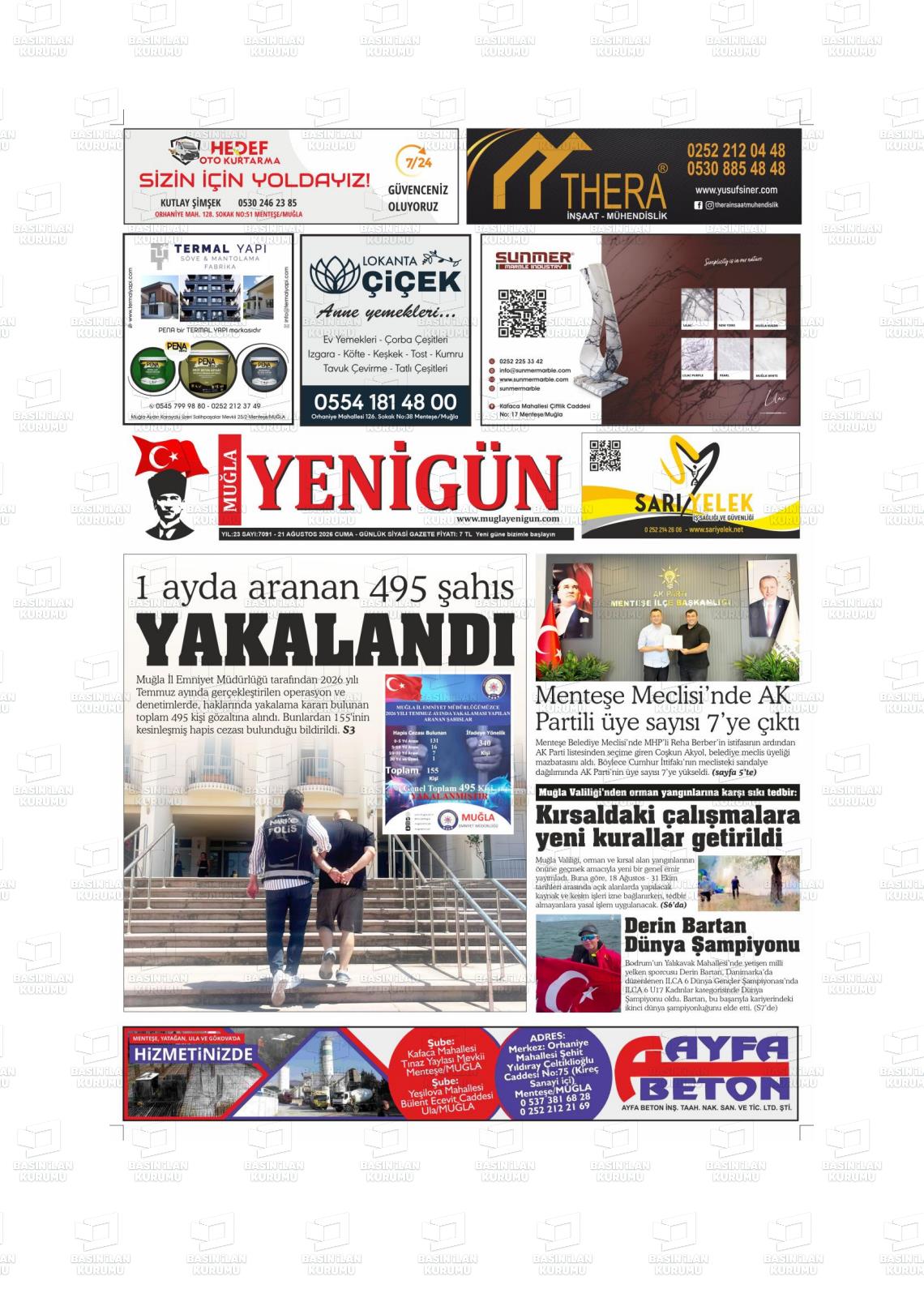 MUĞLA YENİGÜN