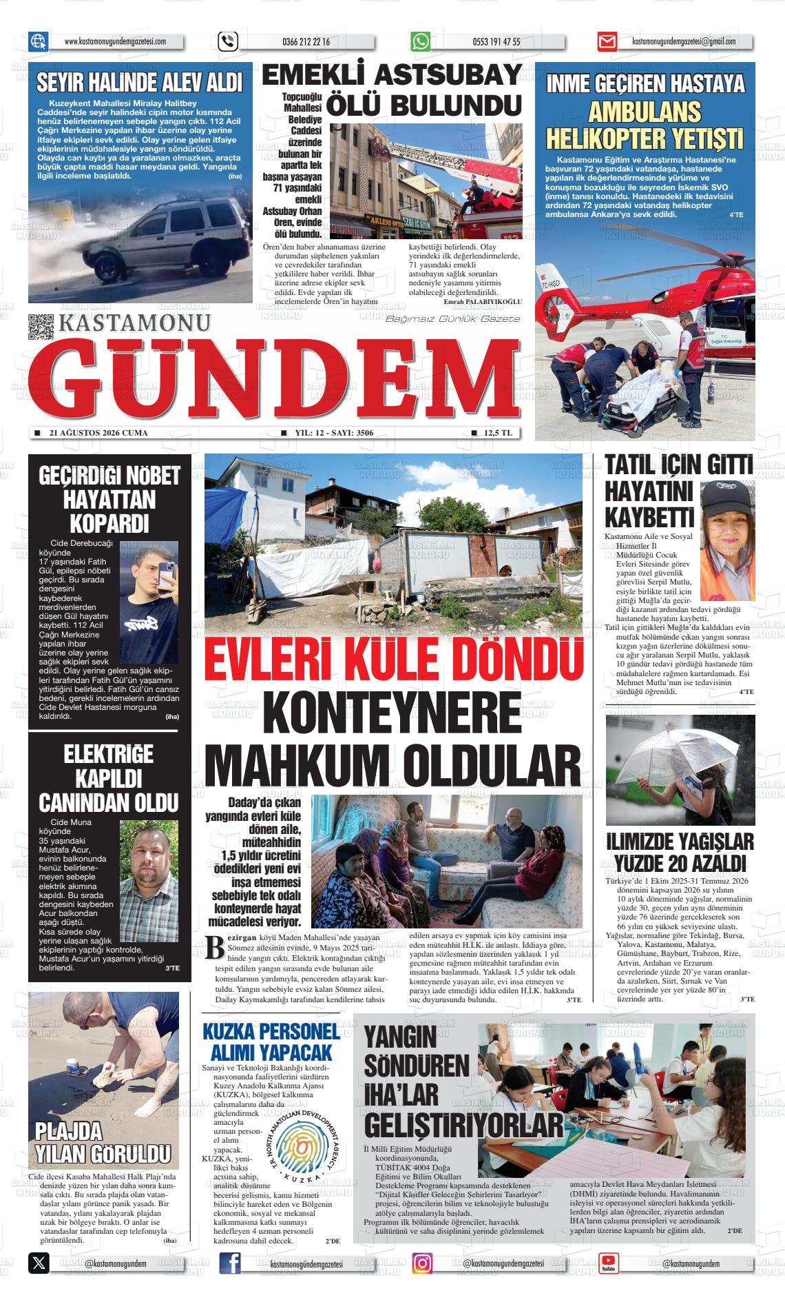 KASTAMONU GÜNDEM