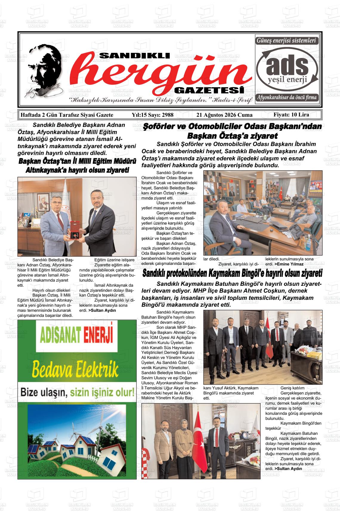 SANDIKLI HERGÜN