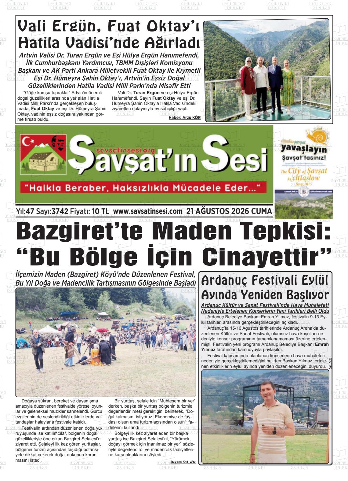 ŞAVŞAT'IN SESİ