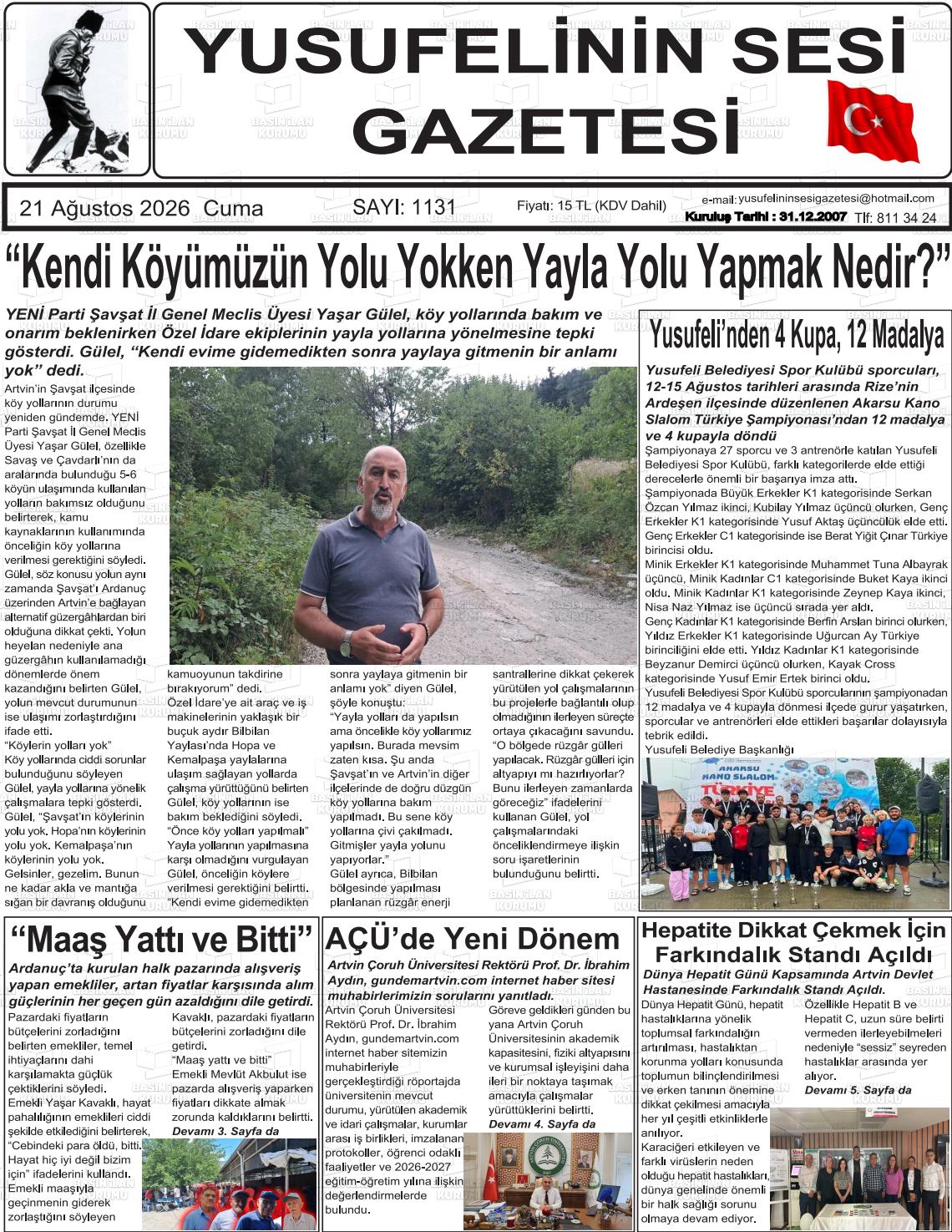 YUSUFELİNİN SESİ