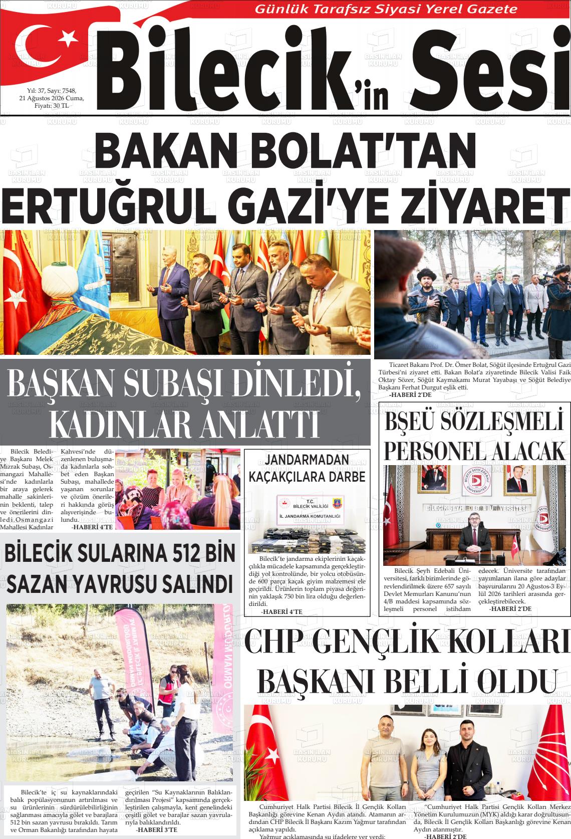 BİLECİK'İN SESİ