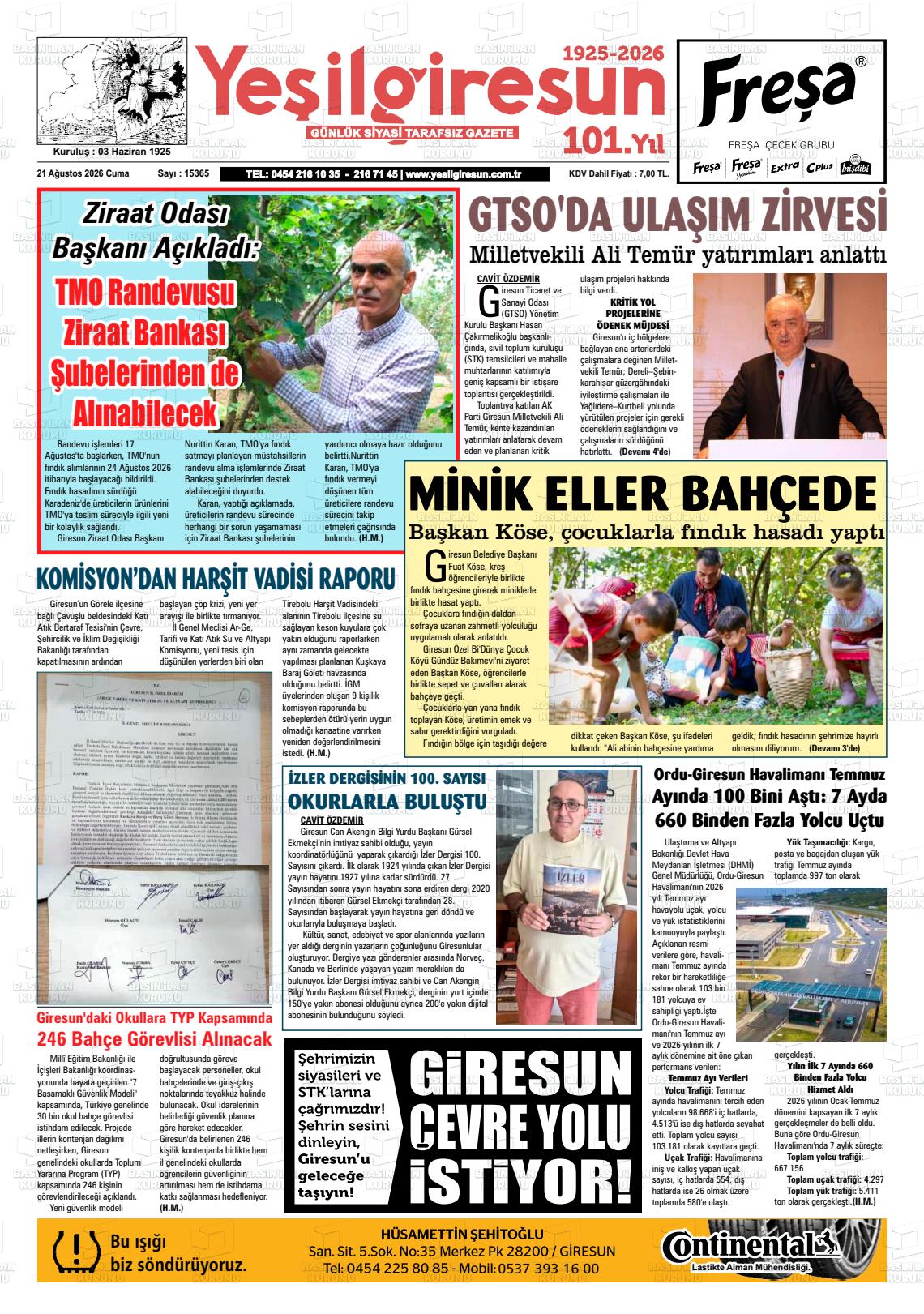 YEŞİL GİRESUN