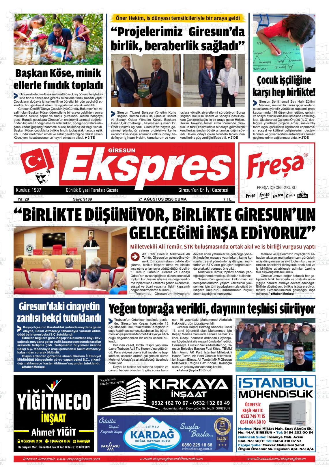 GİRESUN EKSPRES