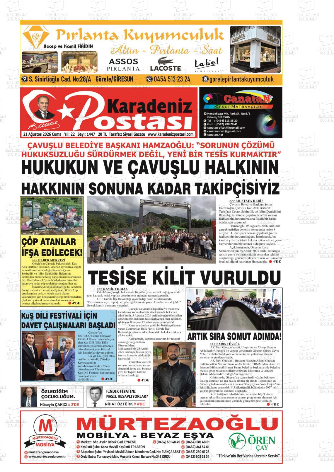 KARADENİZ POSTASI