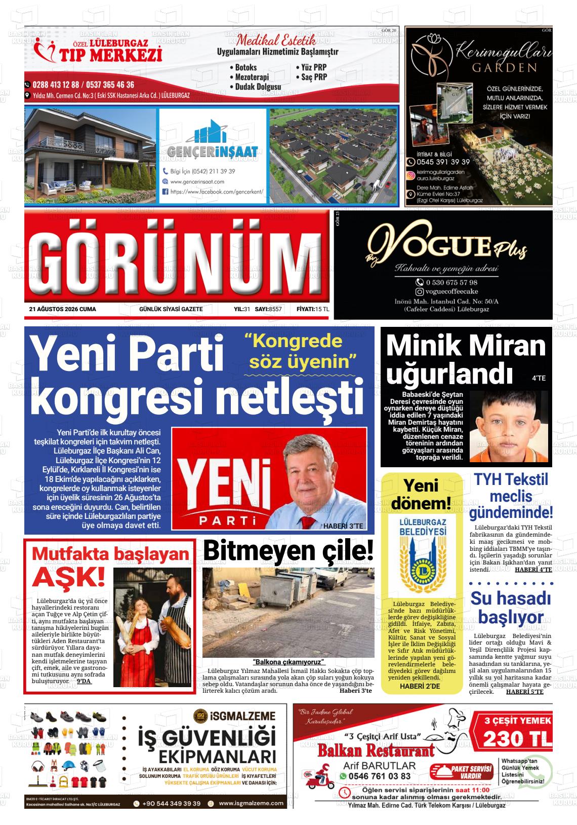 GÖRÜNÜM